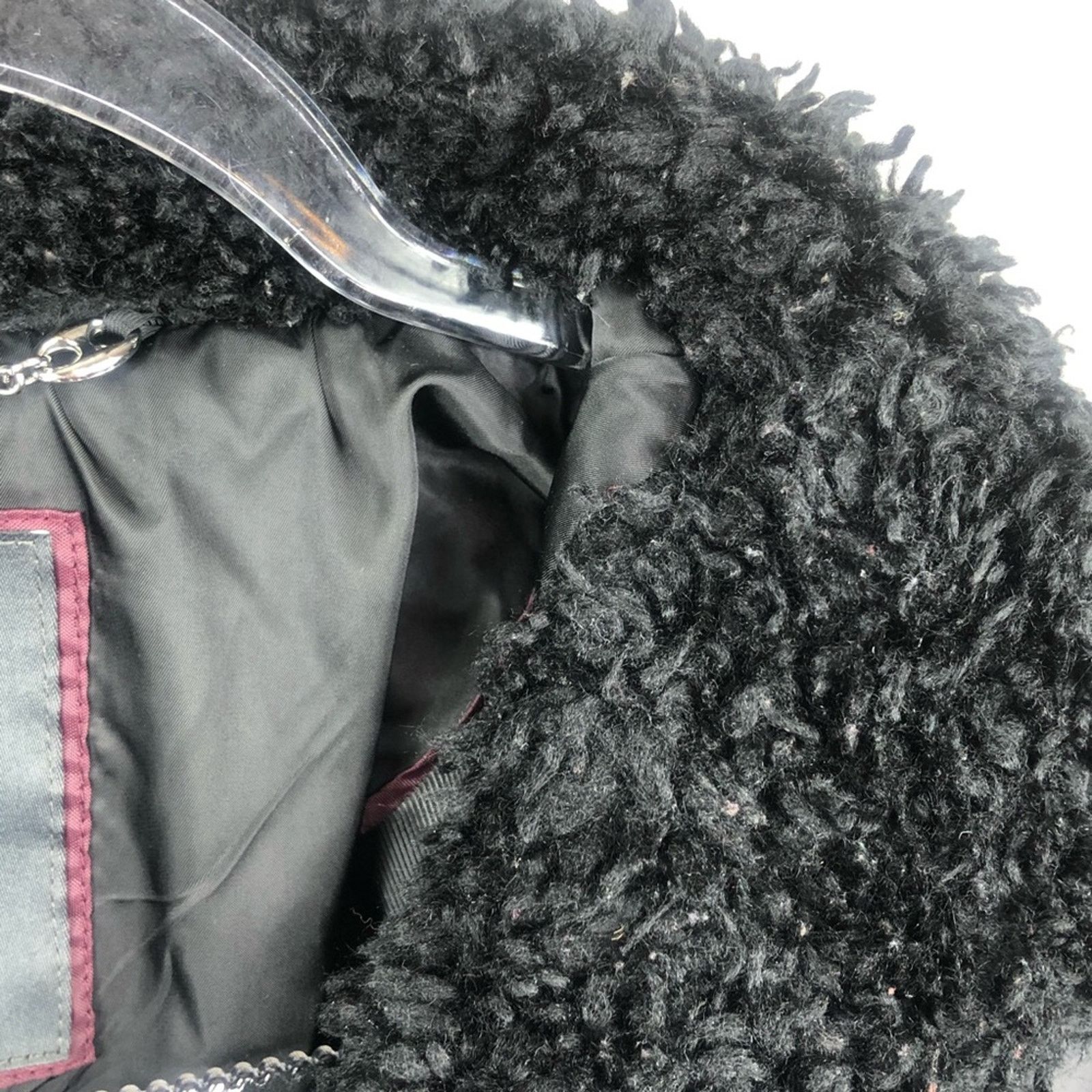 Designer × Vince Camuto Vince Camuto Black Quilted Coat Fur Hood Small Classic Size S / US 4 / IT 40 - 6 Thumbnail