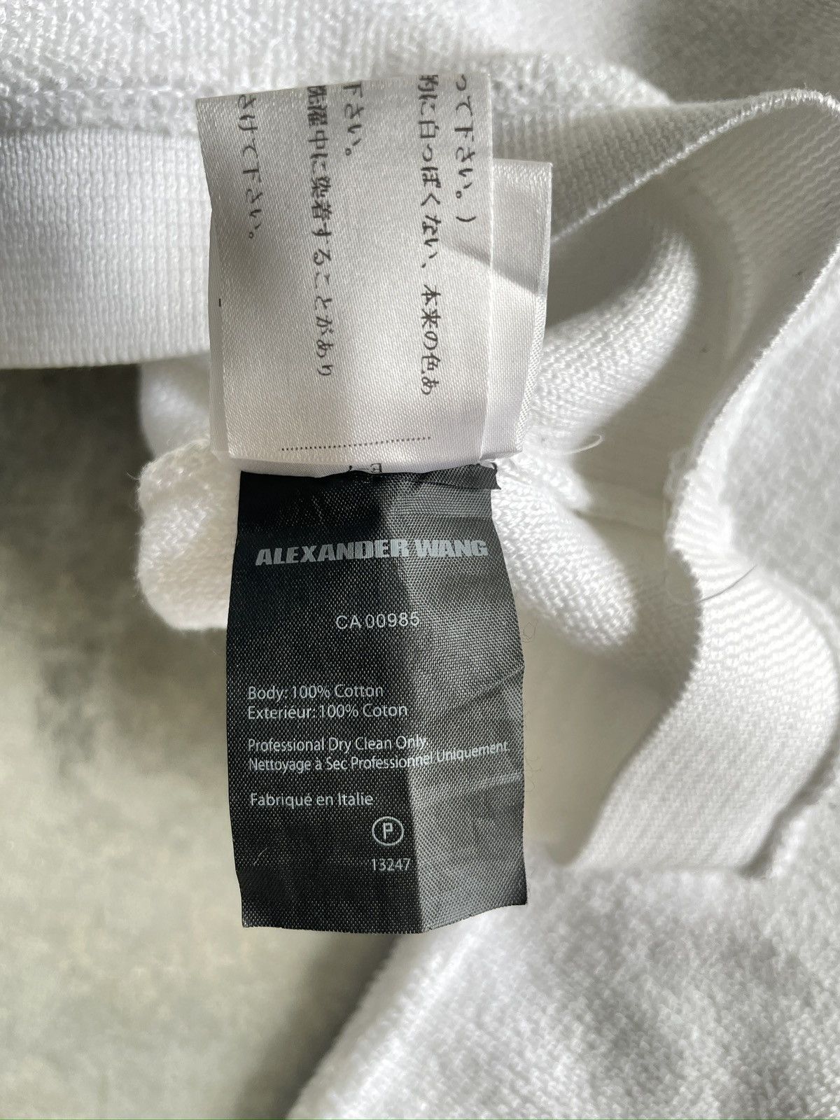 Alexander Wang × Designer SS16 Terrycloth Knit “WET” Alexander Wang L/S Crewneck Size XS / US 0-2 / IT 36-38 - 6 Thumbnail