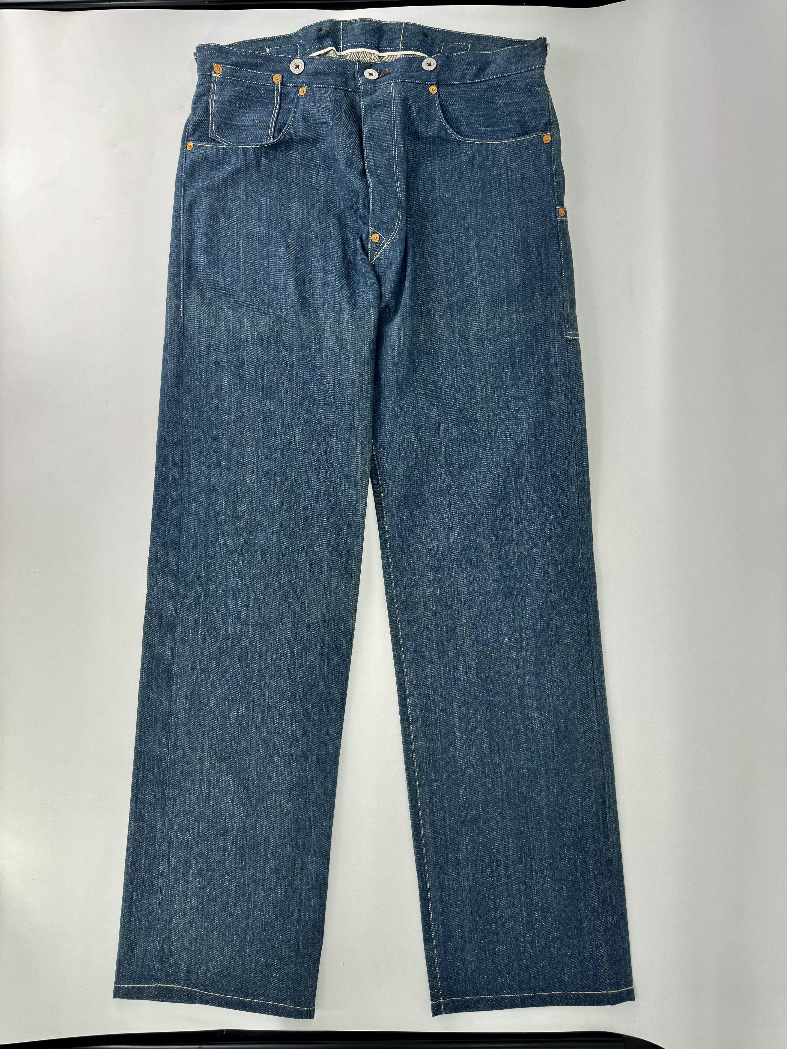 LVC LVC Levi's Vintage Clothing 1880 Knappave Nevada 32x32 Denim Size US 32 / EU 48 - 1 Thumbnail