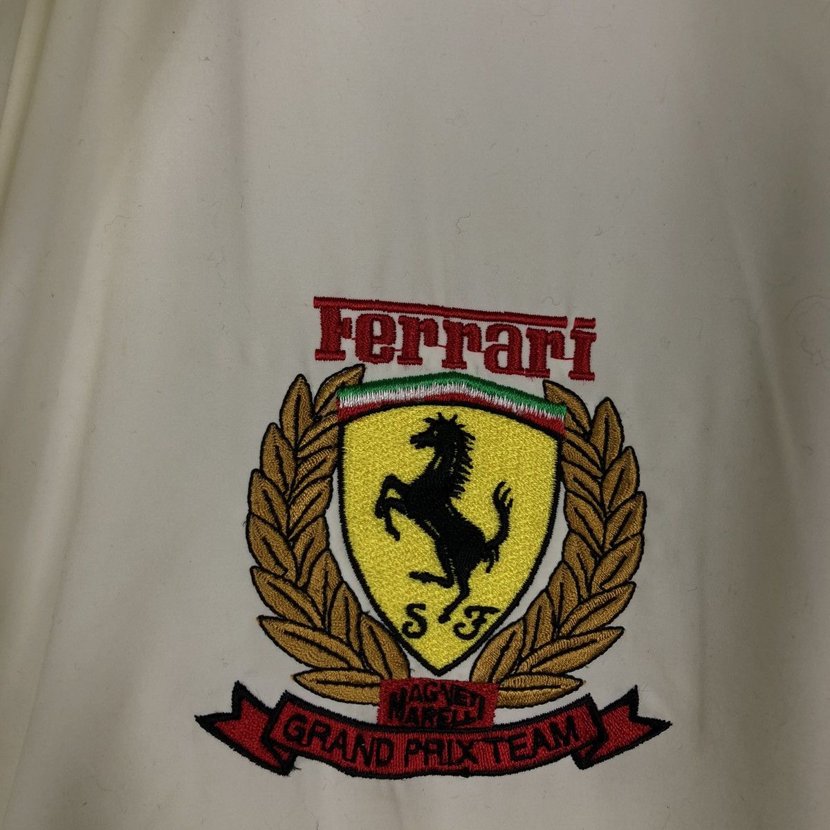 Japanese Brand 🔥Long Jacket Coach Hoodie Big Logo Magneti Marelli Ferrari Size US L / EU 52-54 / 3 - 14 Thumbnail