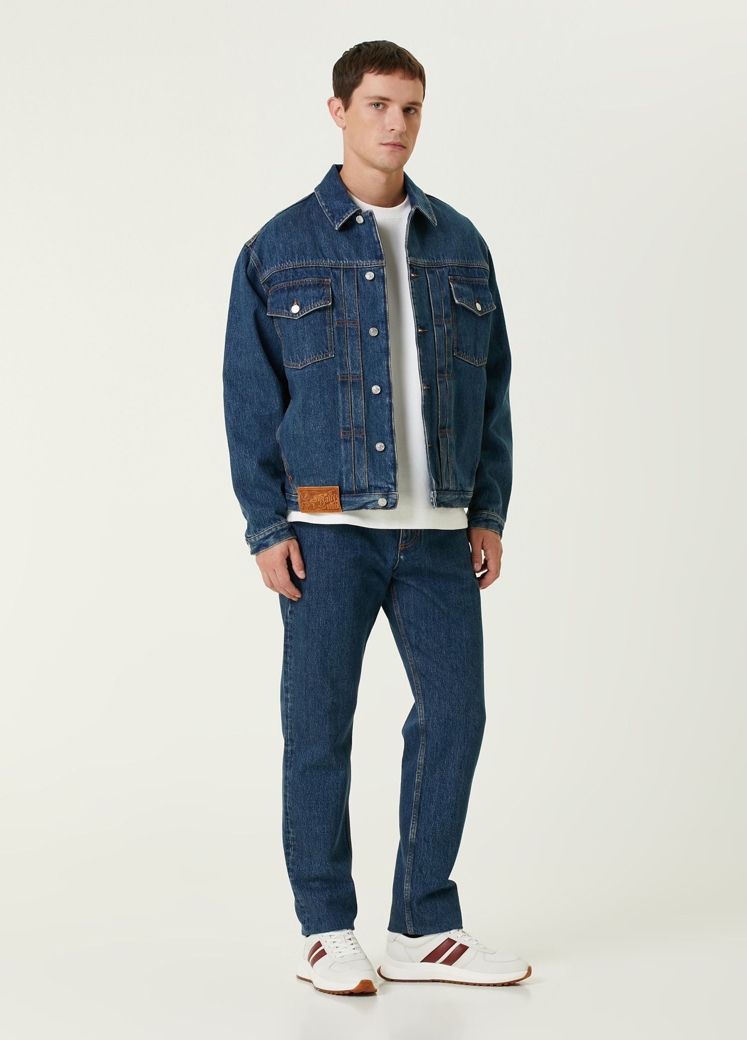Bally o1y1224 Denim Jacket in Blue Size US M / EU 48-50 / 2 - 2 Thumbnail
