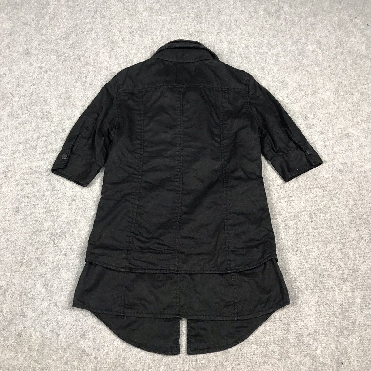 GOSTAR DE FUGA FUGA JAPAN DOUBLE ZIPPER PUNK SUPER BLACK JACKET Size US S / EU 44-46 / 1 - 6 Thumbnail