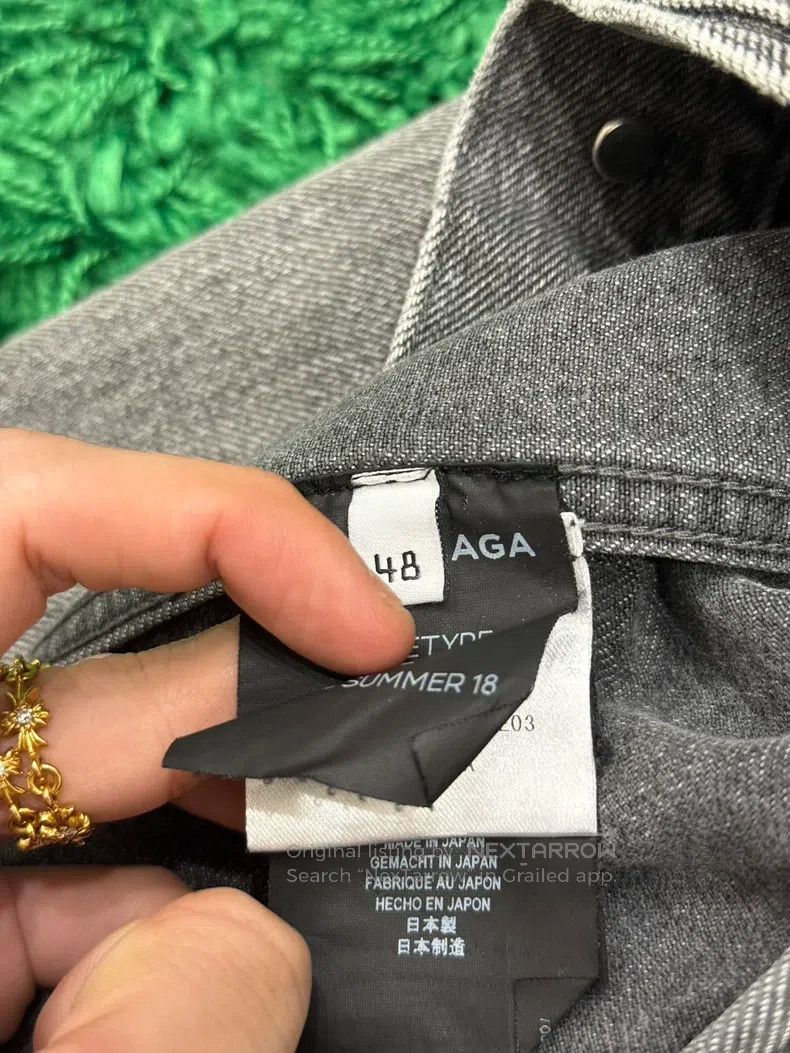 Balenciaga Balenciaga Washed Distressed Denim Jacket Size US M / EU 48-50 / 2 - 6 Thumbnail