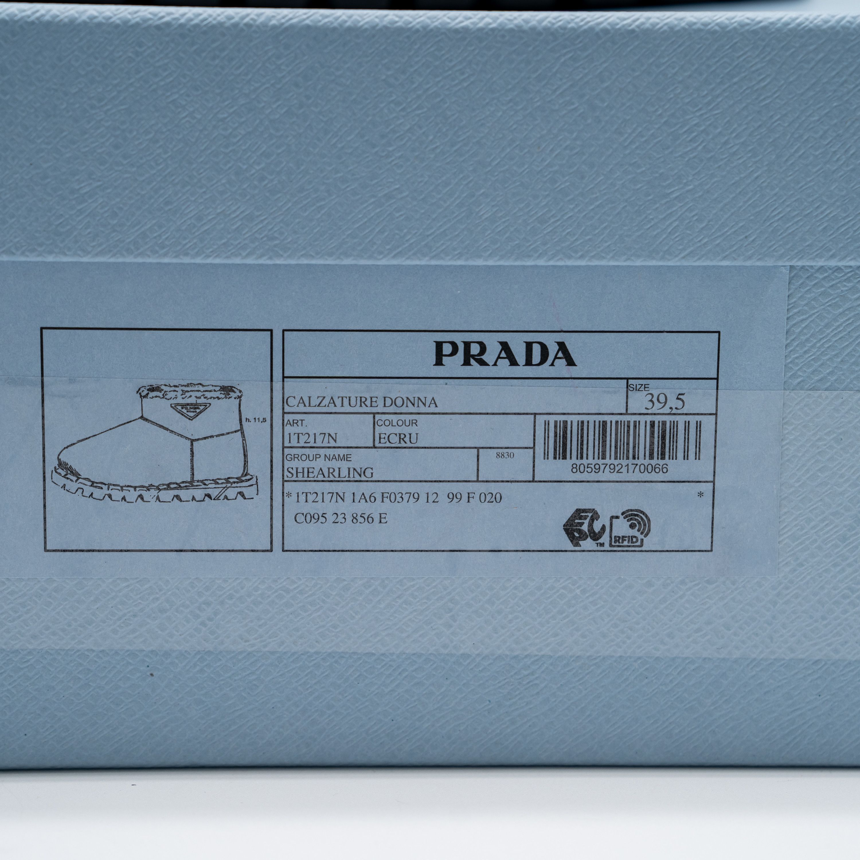 Prada 39.5eu 9.5 US Prada Shearling Ankle Boots Brown Suede Beige Size US 9.5 / IT 39.5 - 11 Thumbnail