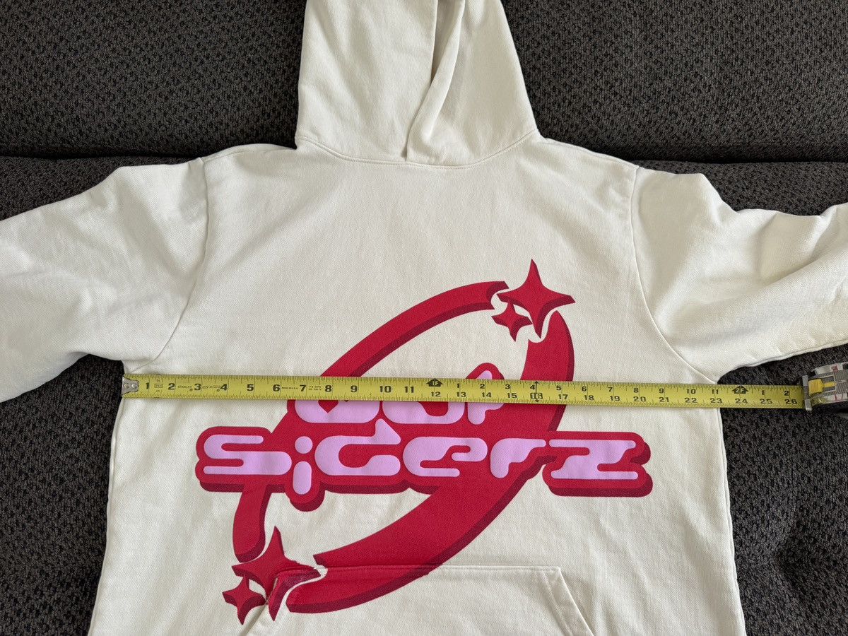 Other Life Of An Outsider Outsiderz Cropped Hoodie in Cream Large Size US L / EU 52-54 / 3 - 11 Thumbnail