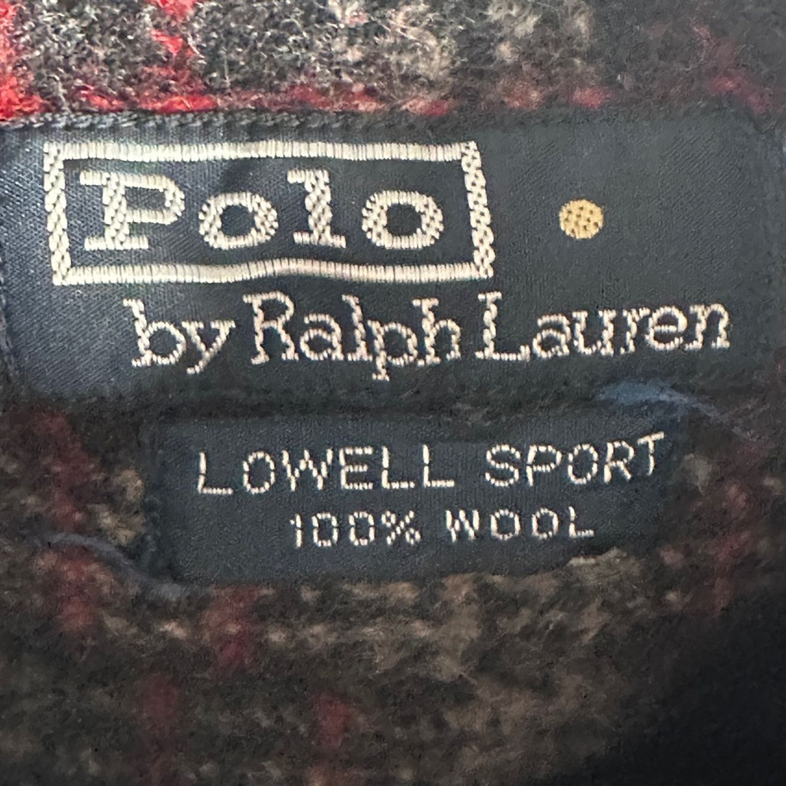 Polo Ralph Lauren Polo Ralph Lauren Lowell Tweed Shirt Vintage Flannel XS Size US XS / EU 42 / 0 - 11 Thumbnail