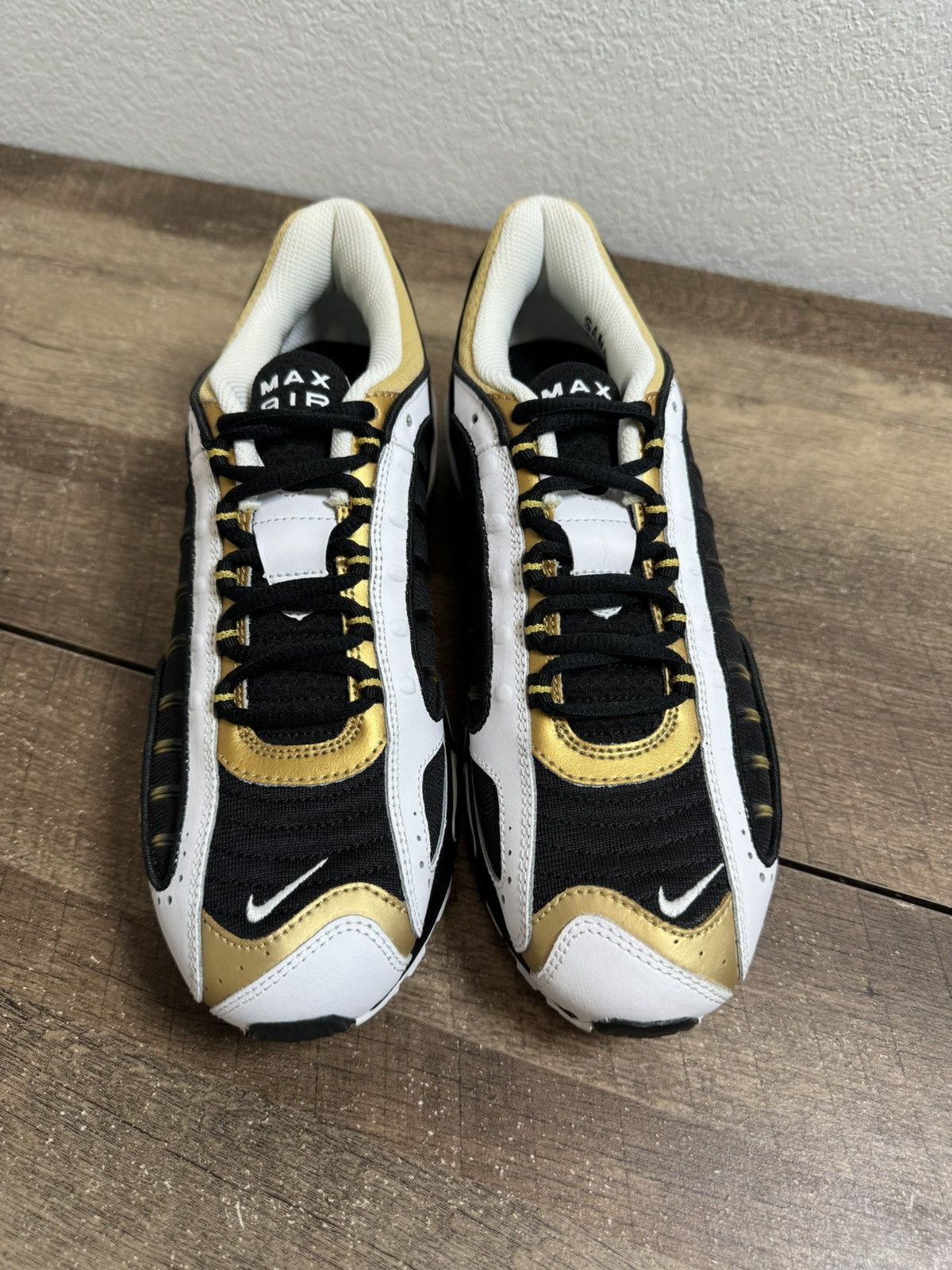 Nike SAMPLE Nike Air Max Tailwind 4 Metallic Gold Size 9 US NEW Size US 9 / EU 42 - 2 Thumbnail
