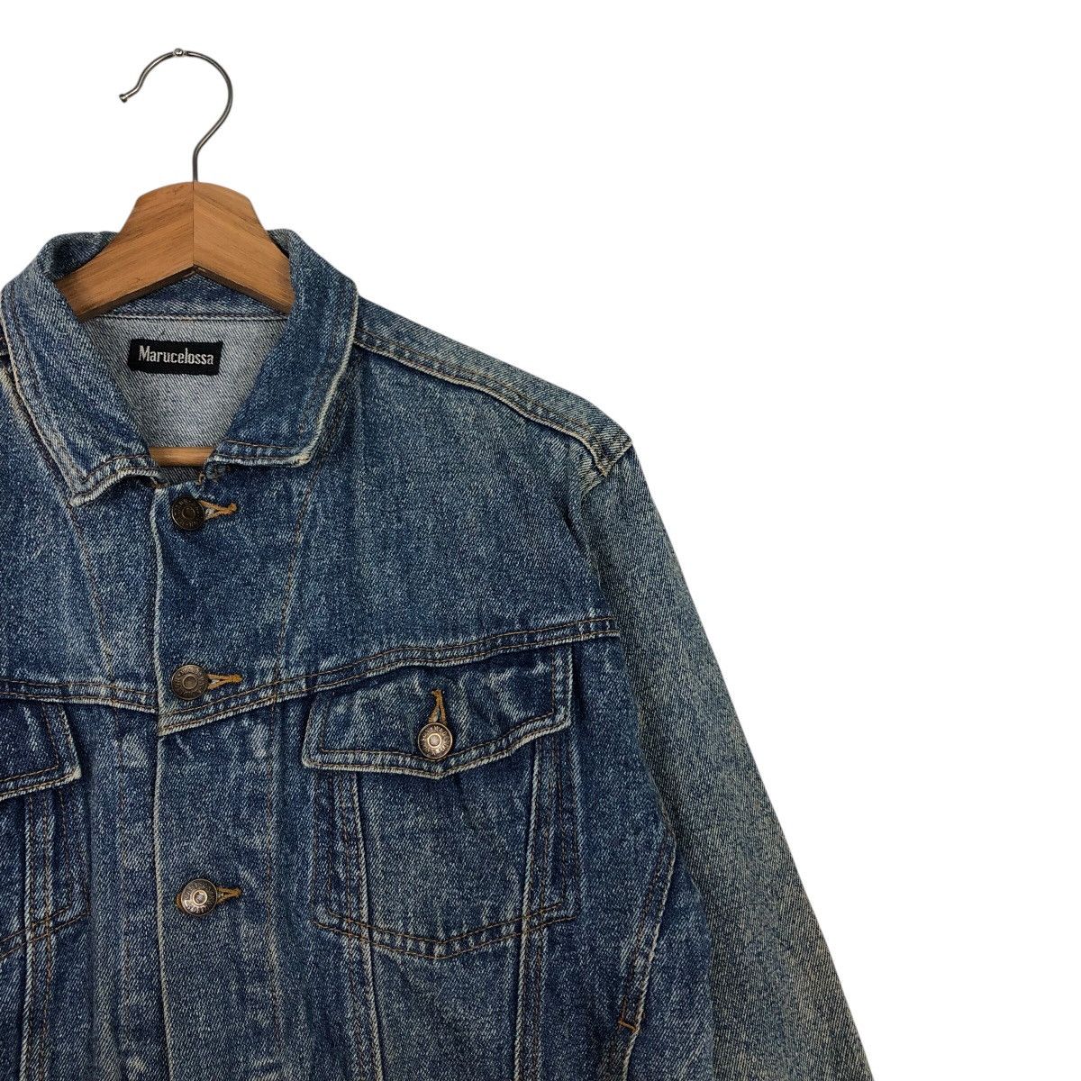 Japanese Brand 📌Vintage Trucker Denim Jacket Marucelossa Issey Miyake Size US M / EU 48-50 / 2 - 7 Thumbnail