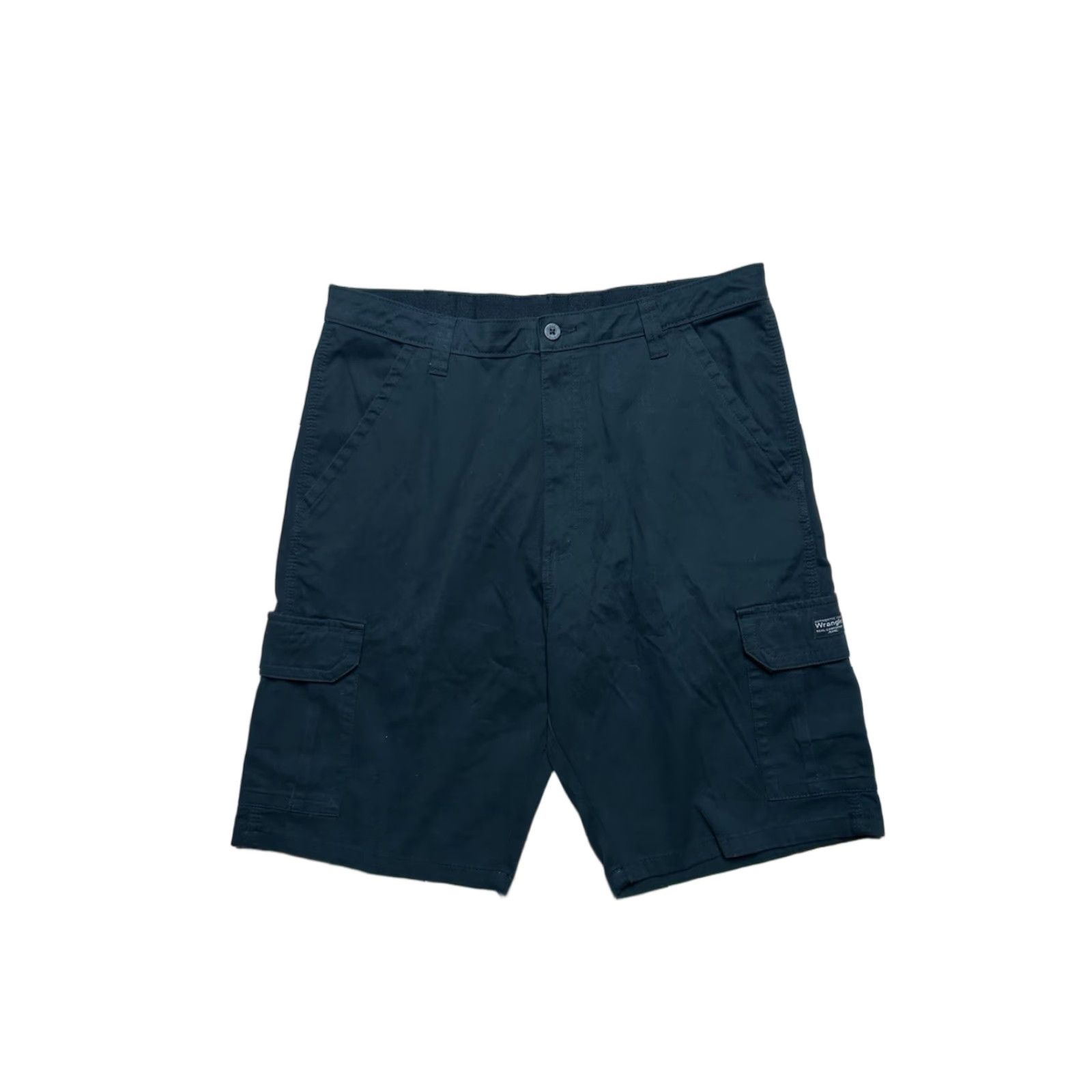 Wrangler VINTAGE Wrangler Cargo Shorts Black Cotton Twill Mens 36 Utility Pockets Skater Chino 10.5” Inseam 23” Outseam 36”? Size US 36 / EU 52 - 1 Thumbnail