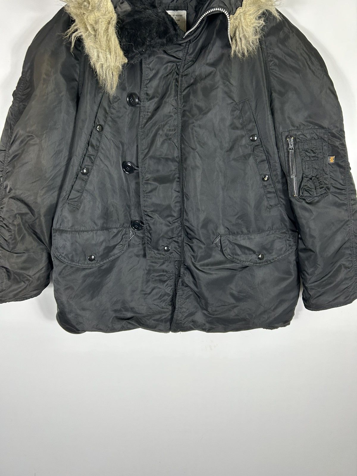 Alpha Industries ⚡️Vintage Y2K Alpha Industries Extreme Cold N-3B Parka Jacket Size US M / EU 48-50 / 2 - 5 Thumbnail