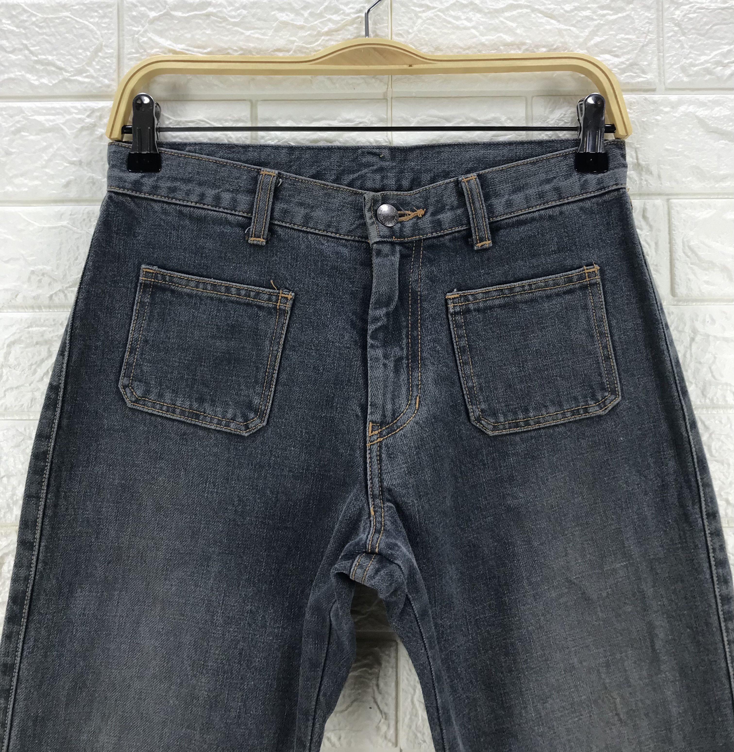 Katharine Hamnett London Vintage Katharine Hamnett London Super Flare Jeans Size 29" - 2 Thumbnail