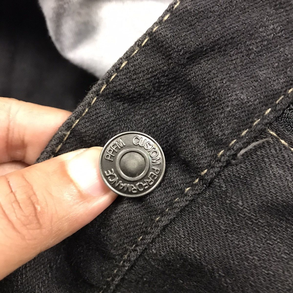 If Six Was Nine × PPFM × Tornado Mart 🔥PPFM BLACK PUNK JAPAN BIKER STYLE DENIM PANTS Size US 32 / EU 48 - 19 Thumbnail