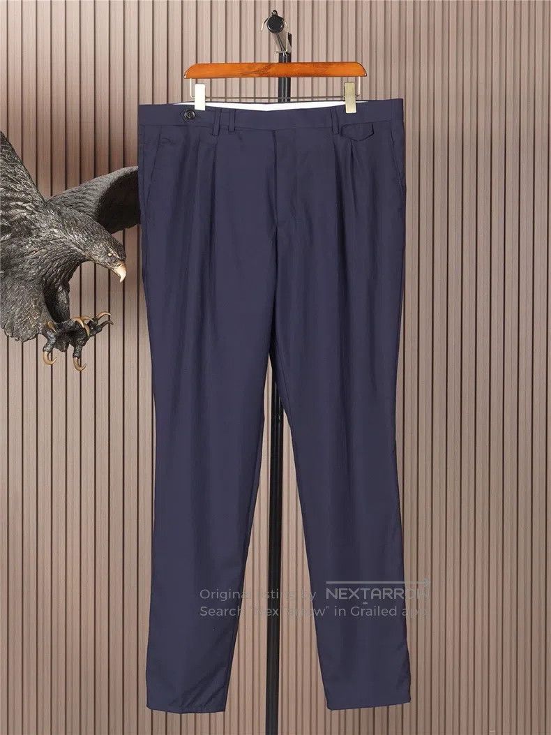 Brunello Cucinelli Brunello Cucinelli Men's Wool Dress Pants Size US 42 / EU 58 - 1 Thumbnail