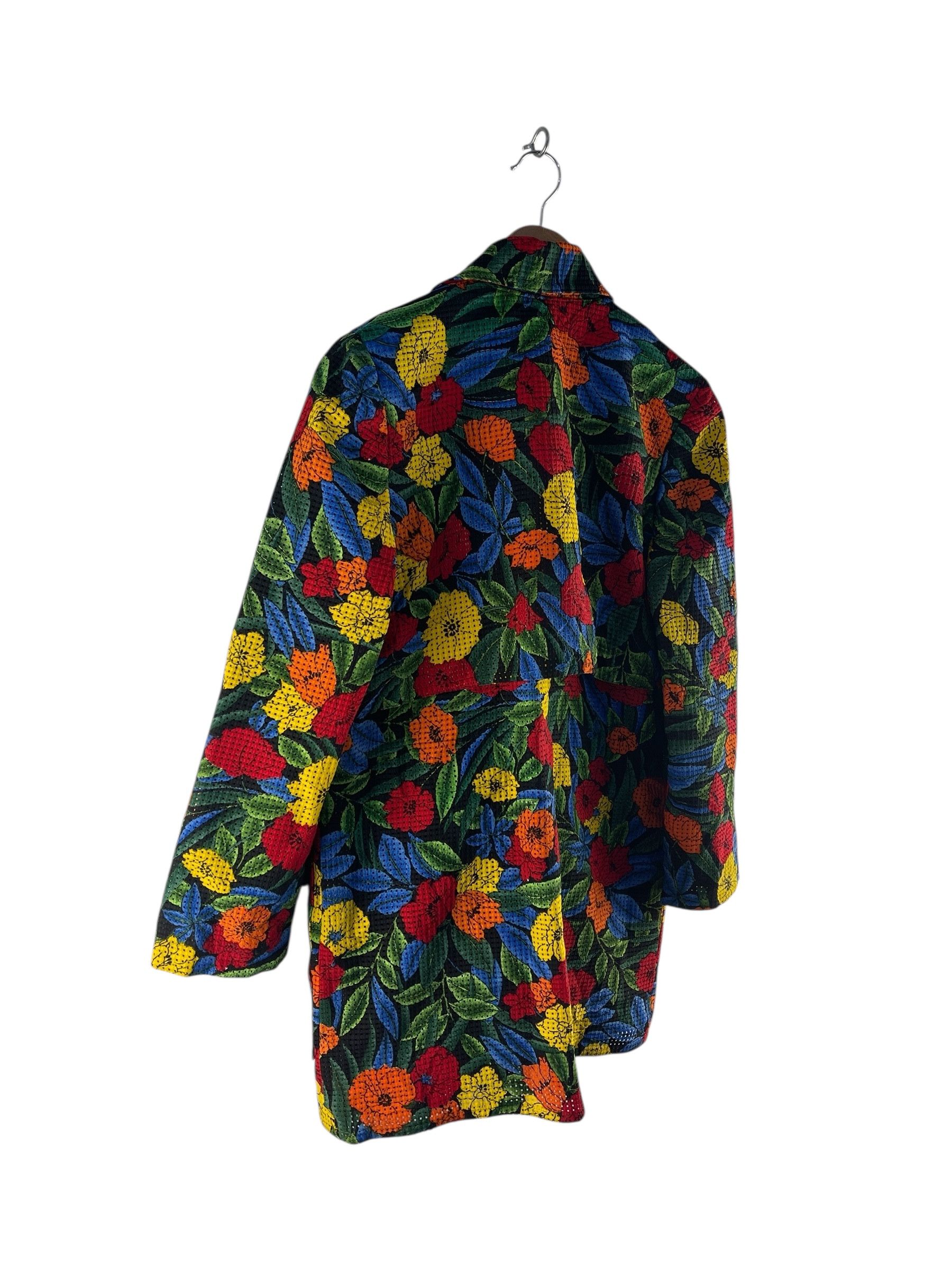 Other Vintage JJ Collection Floral Pattern Jacket Size S / US 4 / IT 40 - 6 Thumbnail