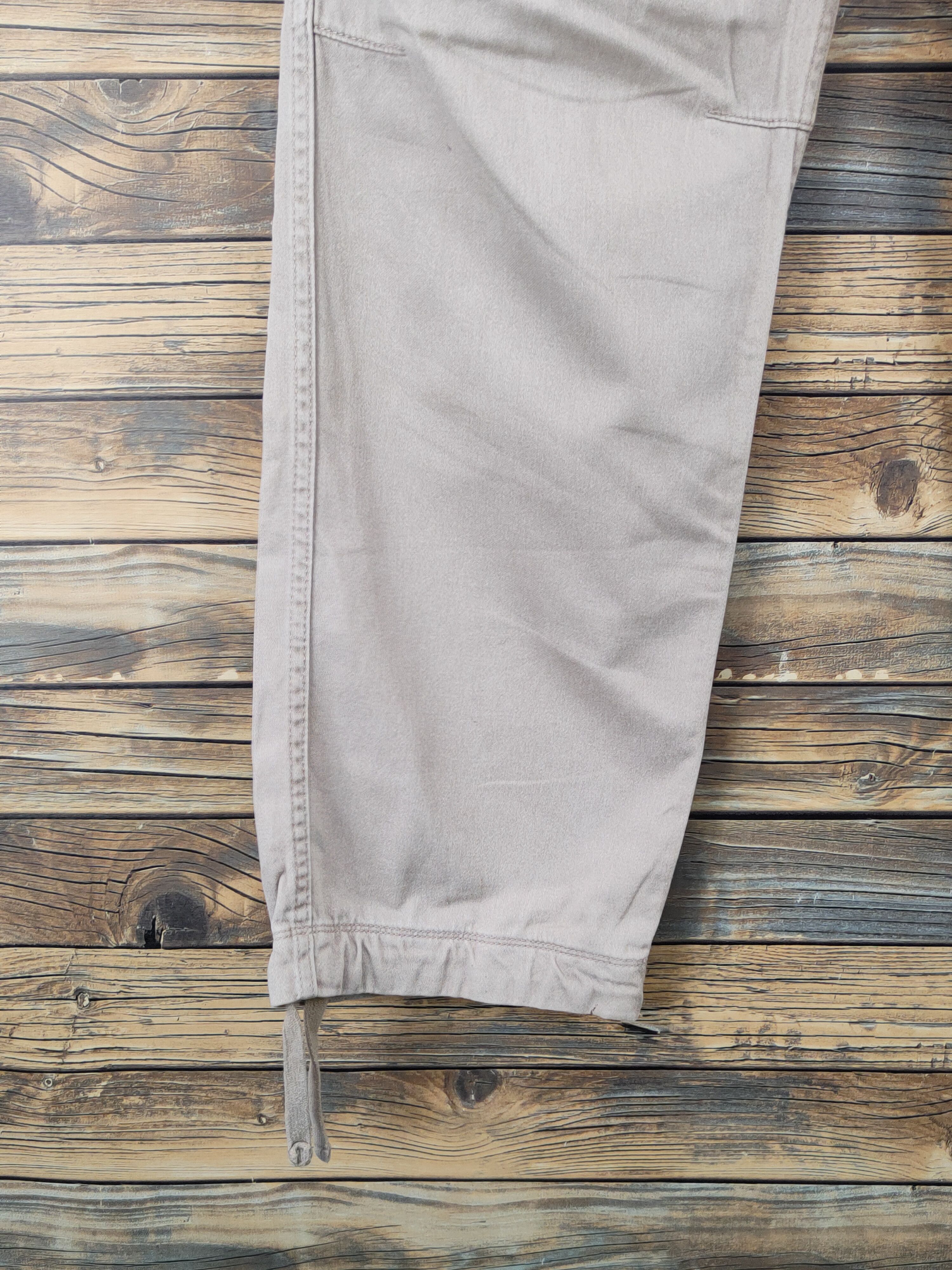 Japanese Brand Uniqlo Beige Multipocket Tactical Cargo Pants #W1584 Size US 36 / EU 52 - 4 Thumbnail