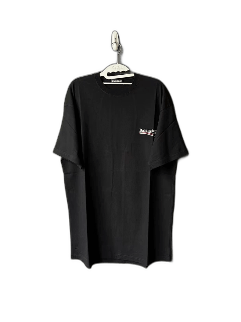 Balenciaga Balenciaga Black Short Sleeve Tshirt-2505 Size US S / EU 44-46 / 1 - 1 Thumbnail