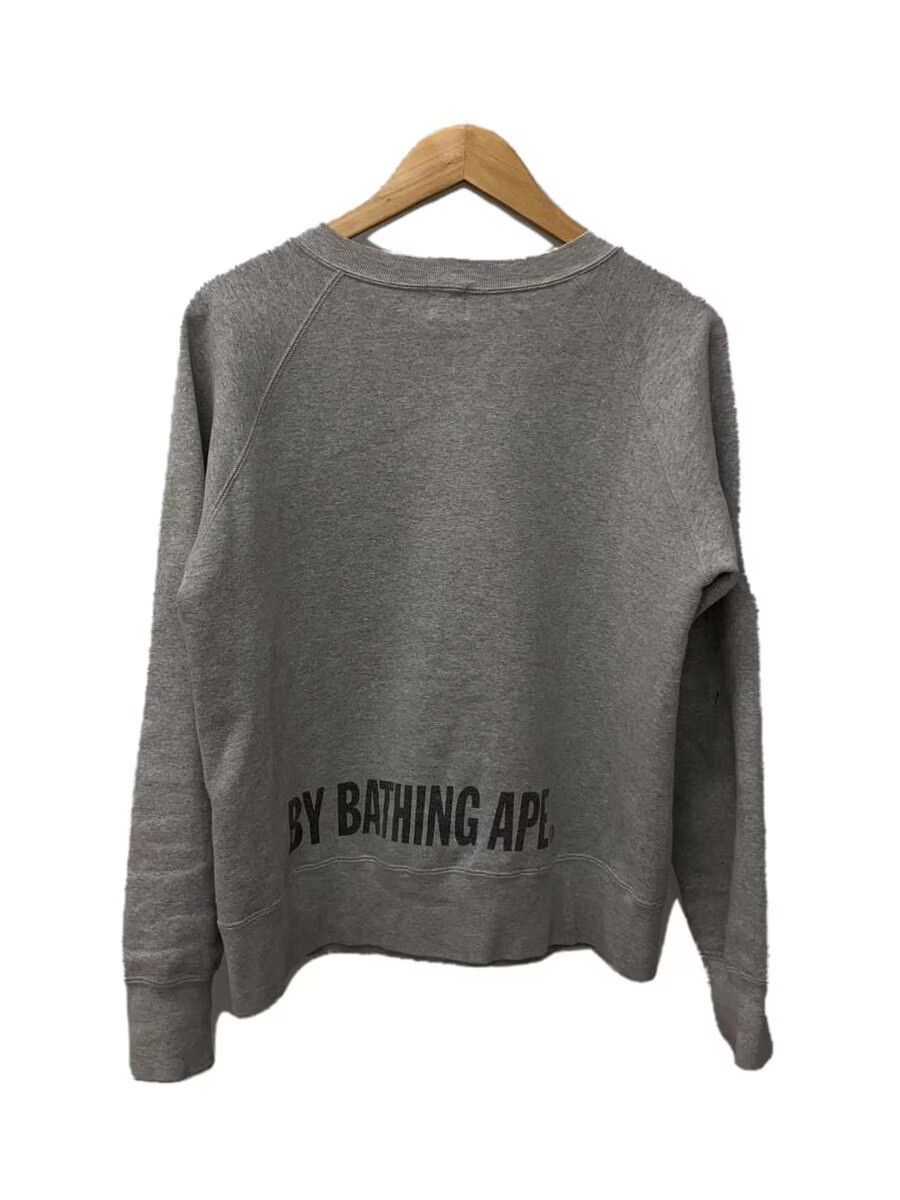 Bape A Bathing Ape Plain Original Tag Cotton Sweatshirt Grey Size US S / EU 44-46 / 1 - 2 Thumbnail