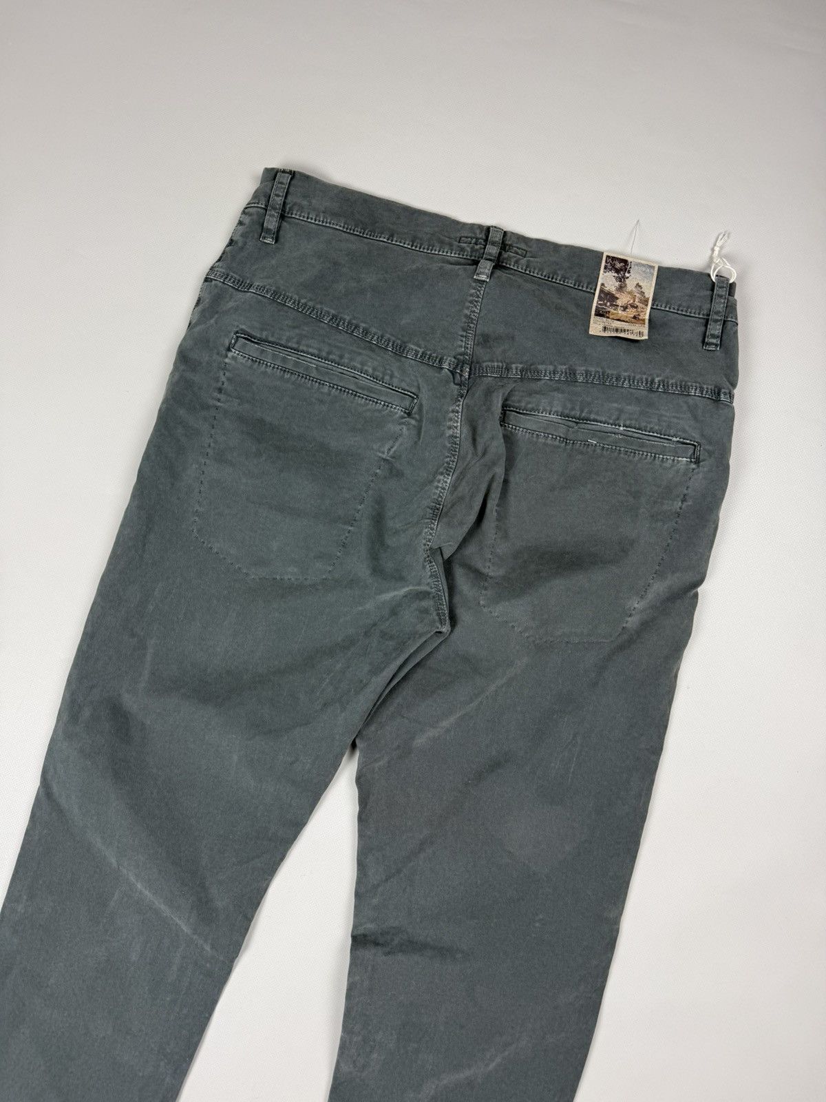 Nudie Jeans BNWT! Nudie Jeans Khaki Slim Concreted Chino Pants Trousers Size US 32 / EU 48 - 18 Thumbnail