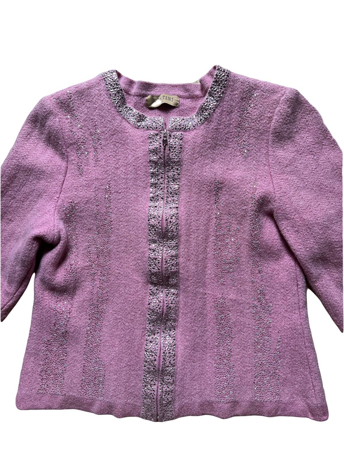 Miu Miu MONTINI pink knit jacket 🎀💗 Size M / US 6-8 / IT 42-44 - 6 Thumbnail