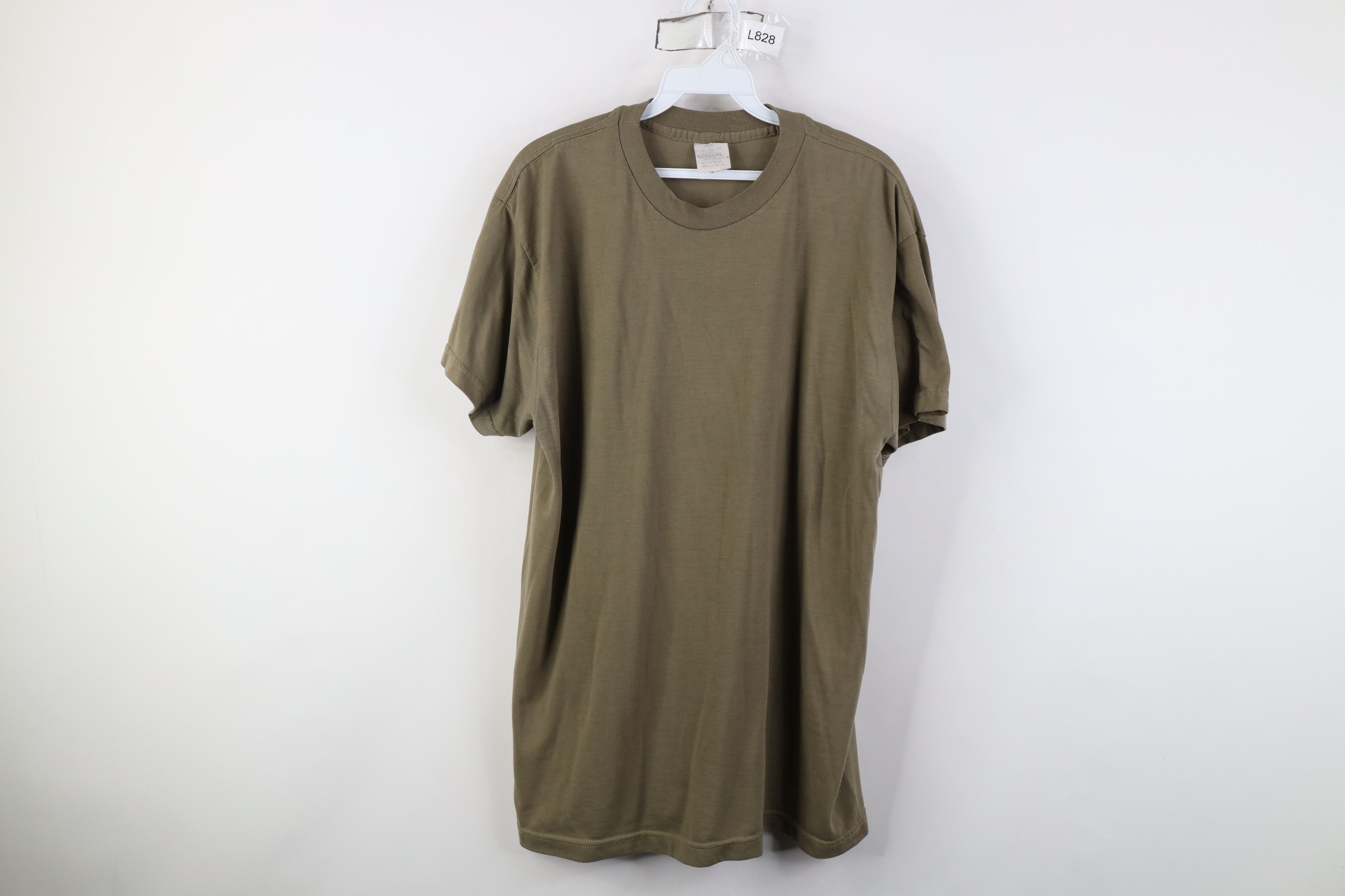 Vintage Vintage 90s Streetwear Short Sleeve T-Shirt Coyote Brown USA Size US L / EU 52-54 / 3 - 1 Thumbnail