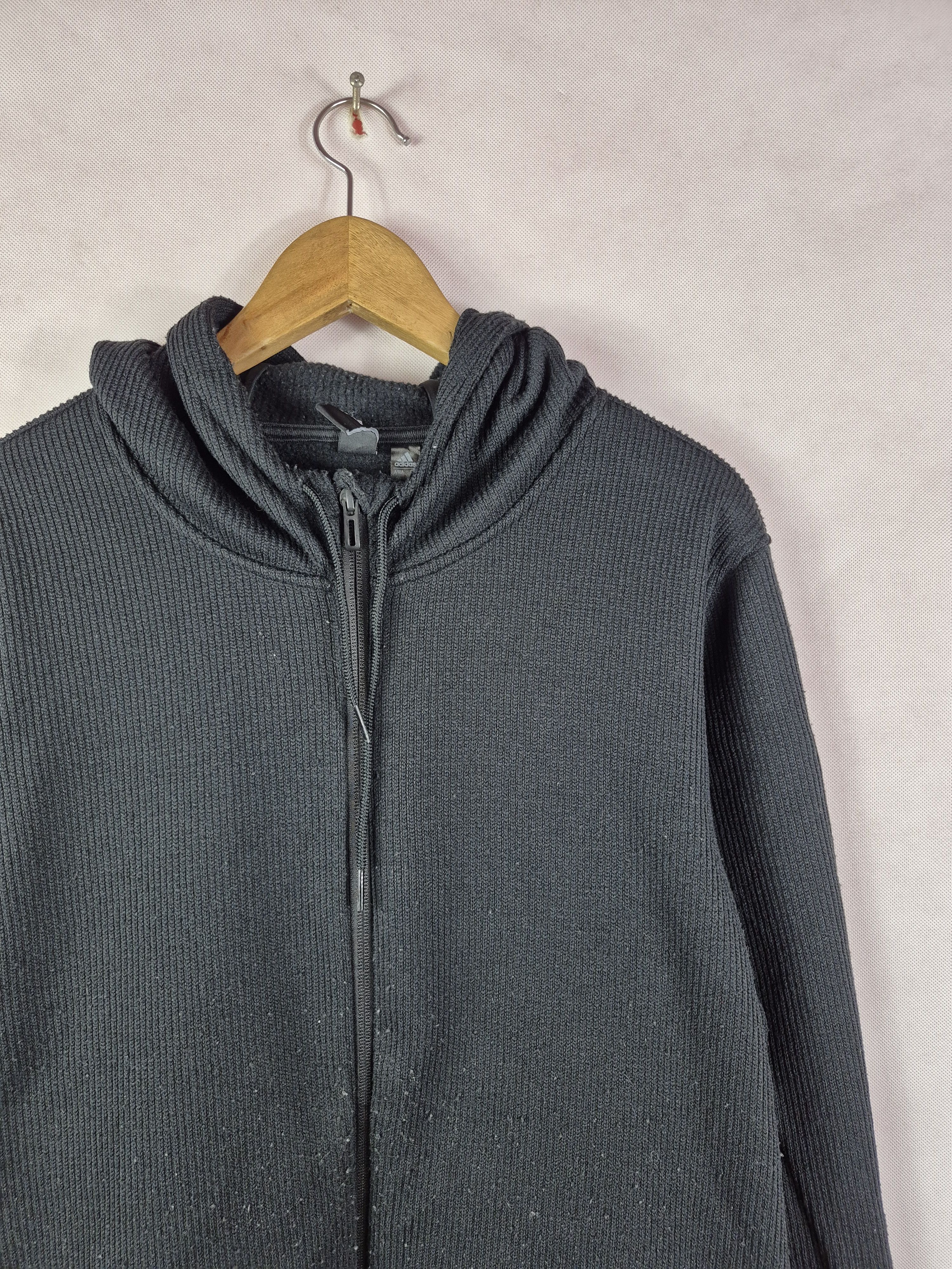 Adidas 🔥 Adidas Waffle End Plastic Waste Hoodie Sweater Size US L / EU 52-54 / 3 - 2 Thumbnail