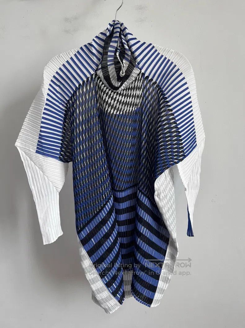 Issey Miyake Blue Long Sleeve