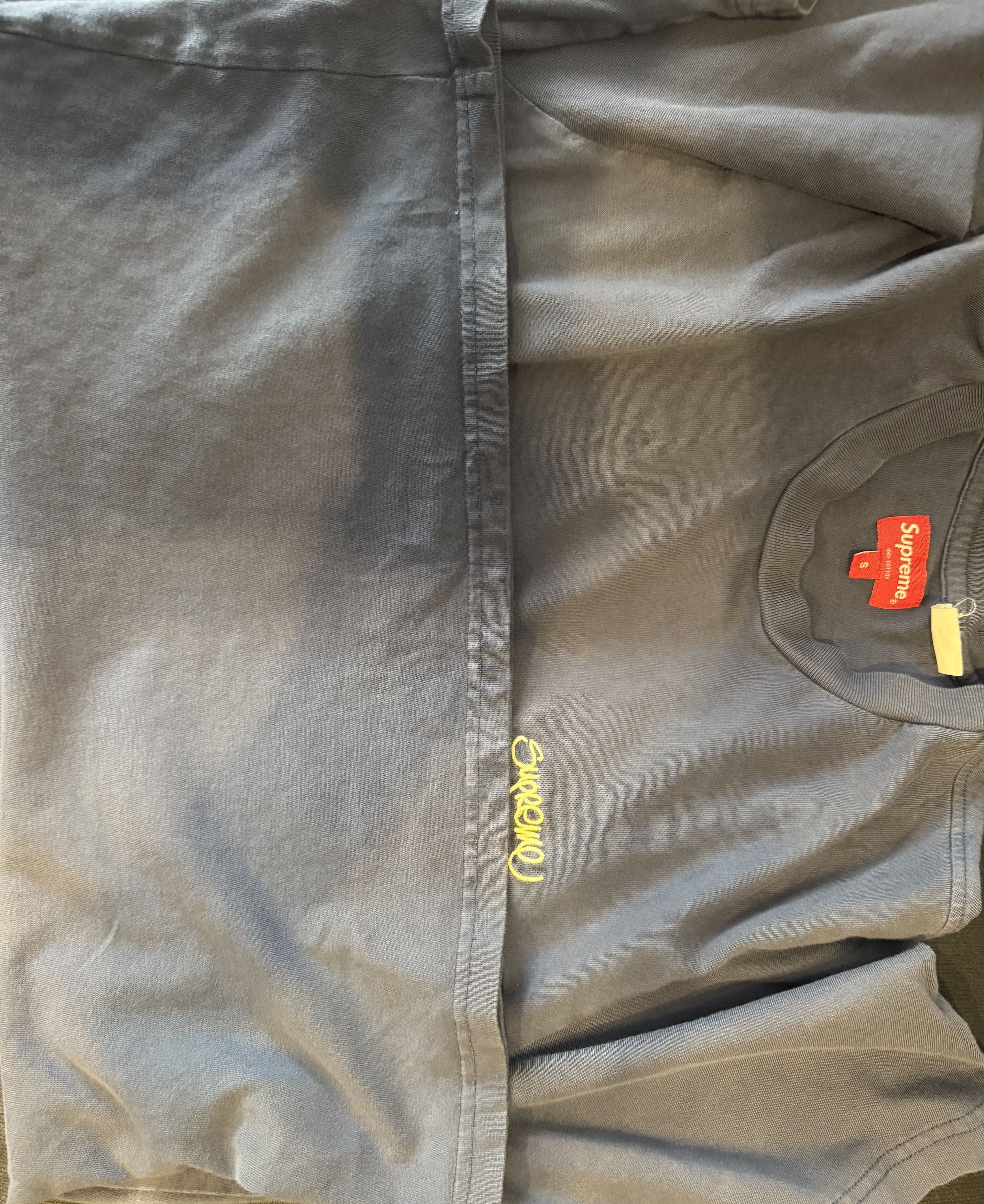 Supreme Washed Handstyle SS Top Size US M / EU 48-50 / 2 - 11 Thumbnail