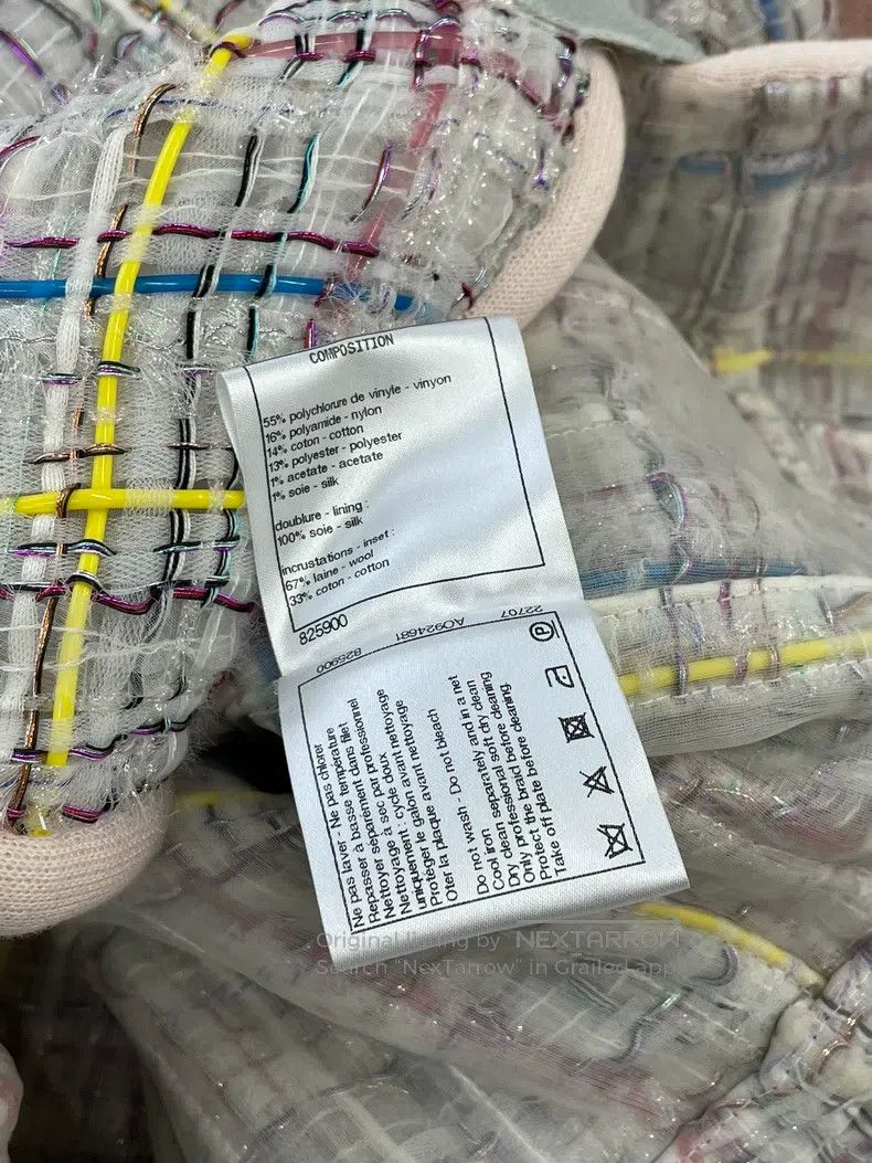 Chanel Chanel Data centre colour braided Velcro jacket Size XS / US 0-2 / IT 36-38 - 8 Thumbnail