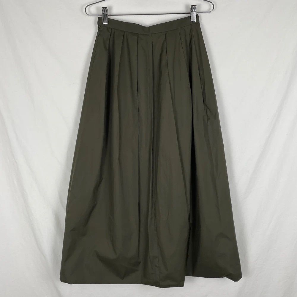 Vintage Atsuro Tayama skirt pants offers / Atsuro Tayama light grey cropped wide leg trousers with integrated skirt / Made in Japan