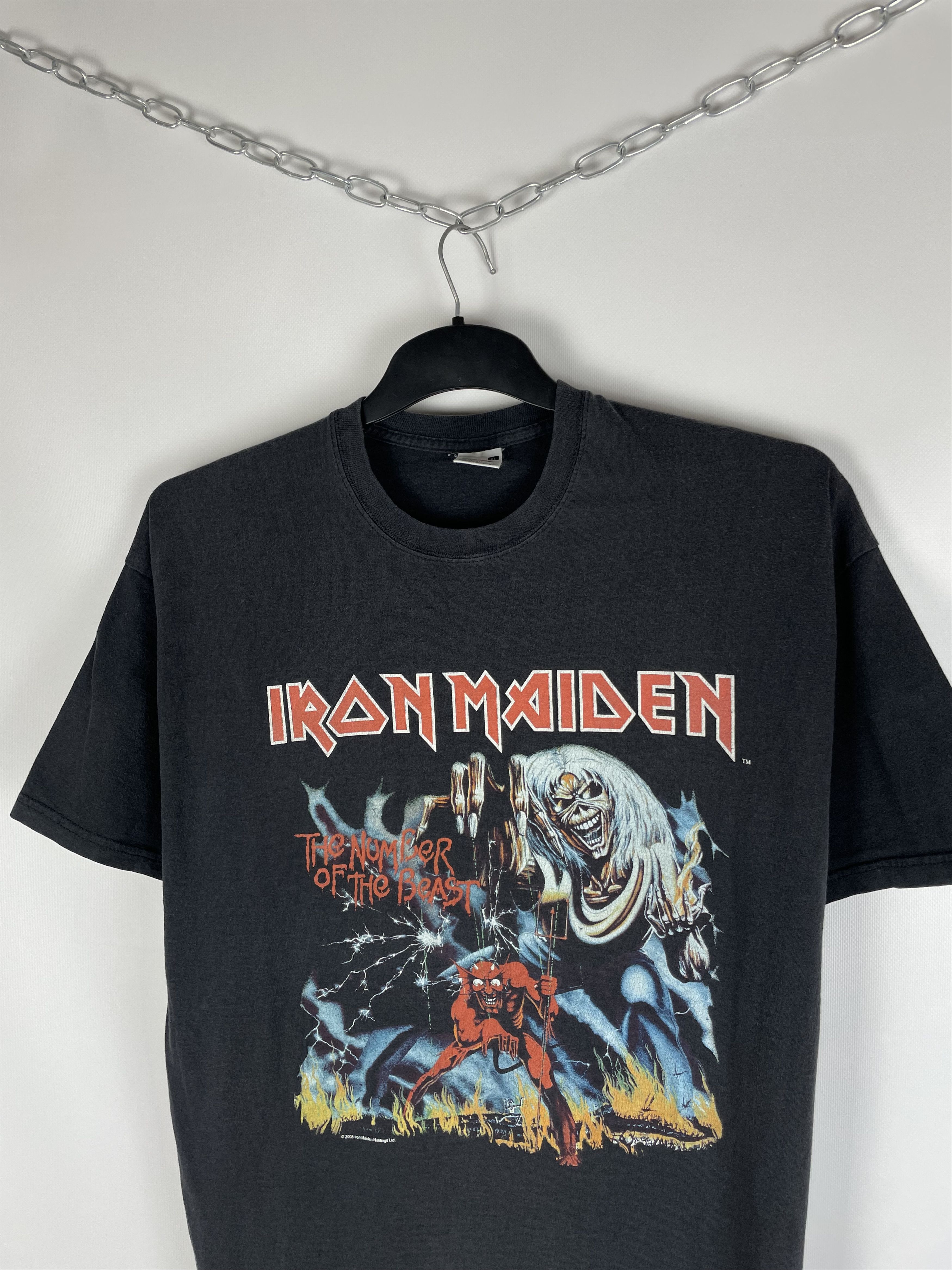 Band Tees Vintage Iron Maiden T-shirt Size US XL / EU 56 / 4 - 3 Thumbnail