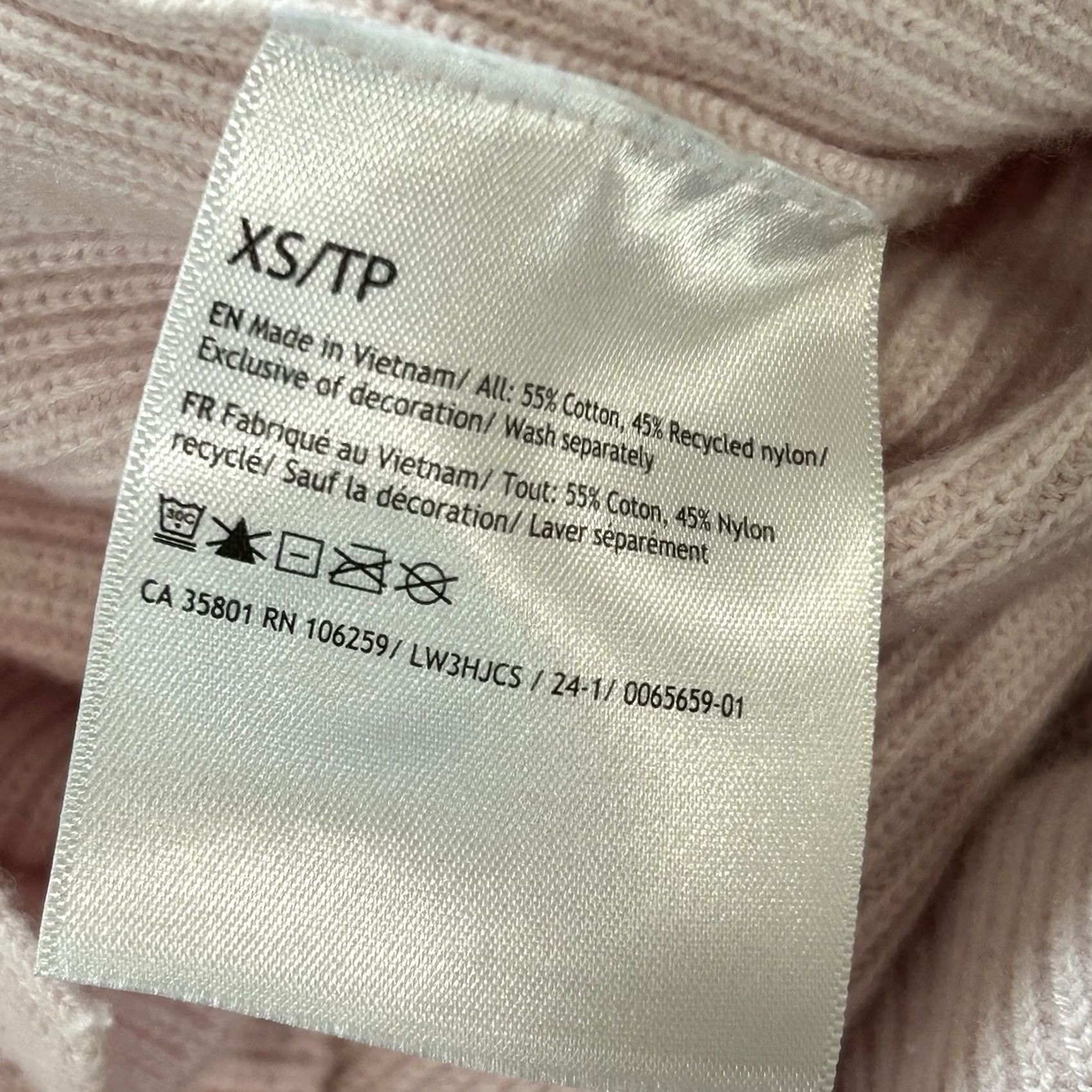 Lululemon Lululemon Sweater Pink Long Sleeve Women’s XS Crew Neck Knit Pullover Casual Athleisure Lightweight Machine Washable Logo Block Size XS / US 0-2 / IT 36-38 - 5 Thumbnail