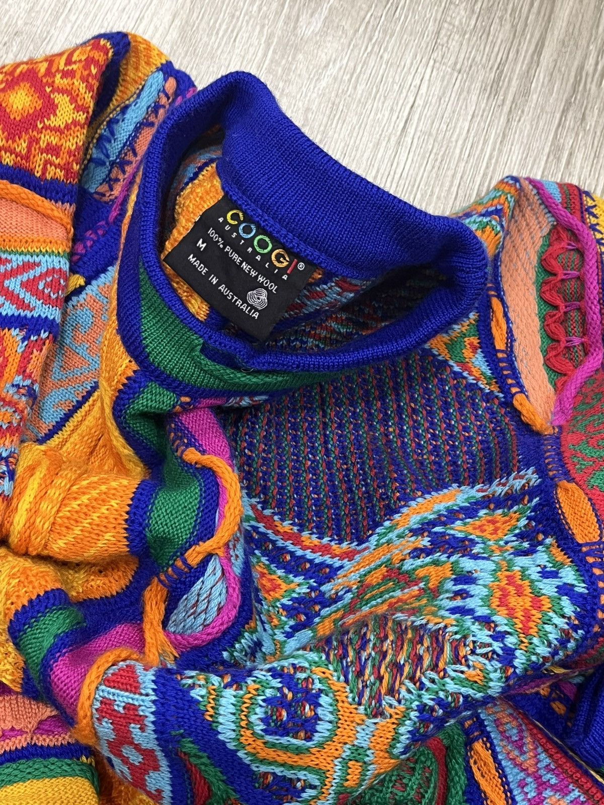 Coogi COOGI Vintage 3D Sweater Size US M / EU 48-50 / 2 - 3 Thumbnail