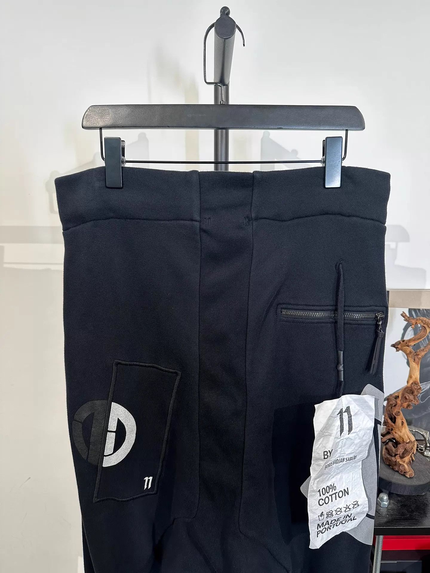 Boris Bidjan Saberi Boris Bidjan Saberi 11by bbs embroidered cuffed pant LNWT Size US 34 / EU 50 - 4 Thumbnail