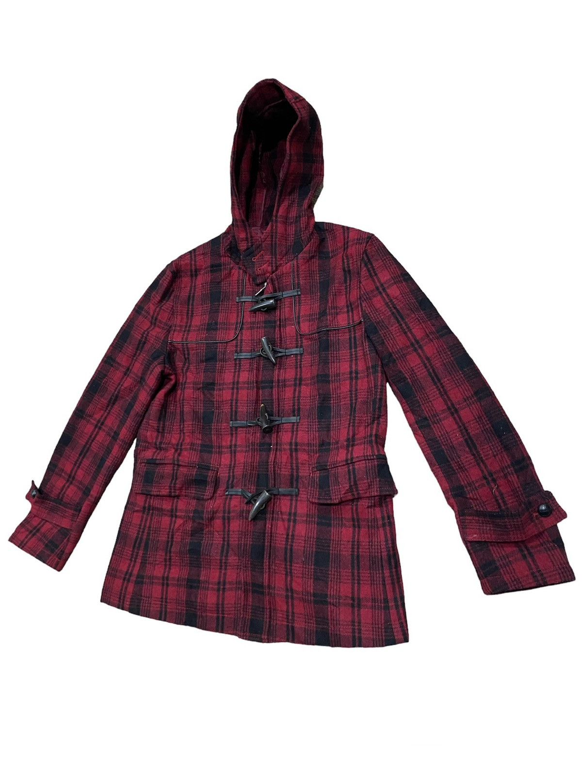 Comme Ca Ism COMME CA ISM CASUAL JACKET WITH HOODIES PLAID Size US L / EU 52-54 / 3 - 2 Thumbnail