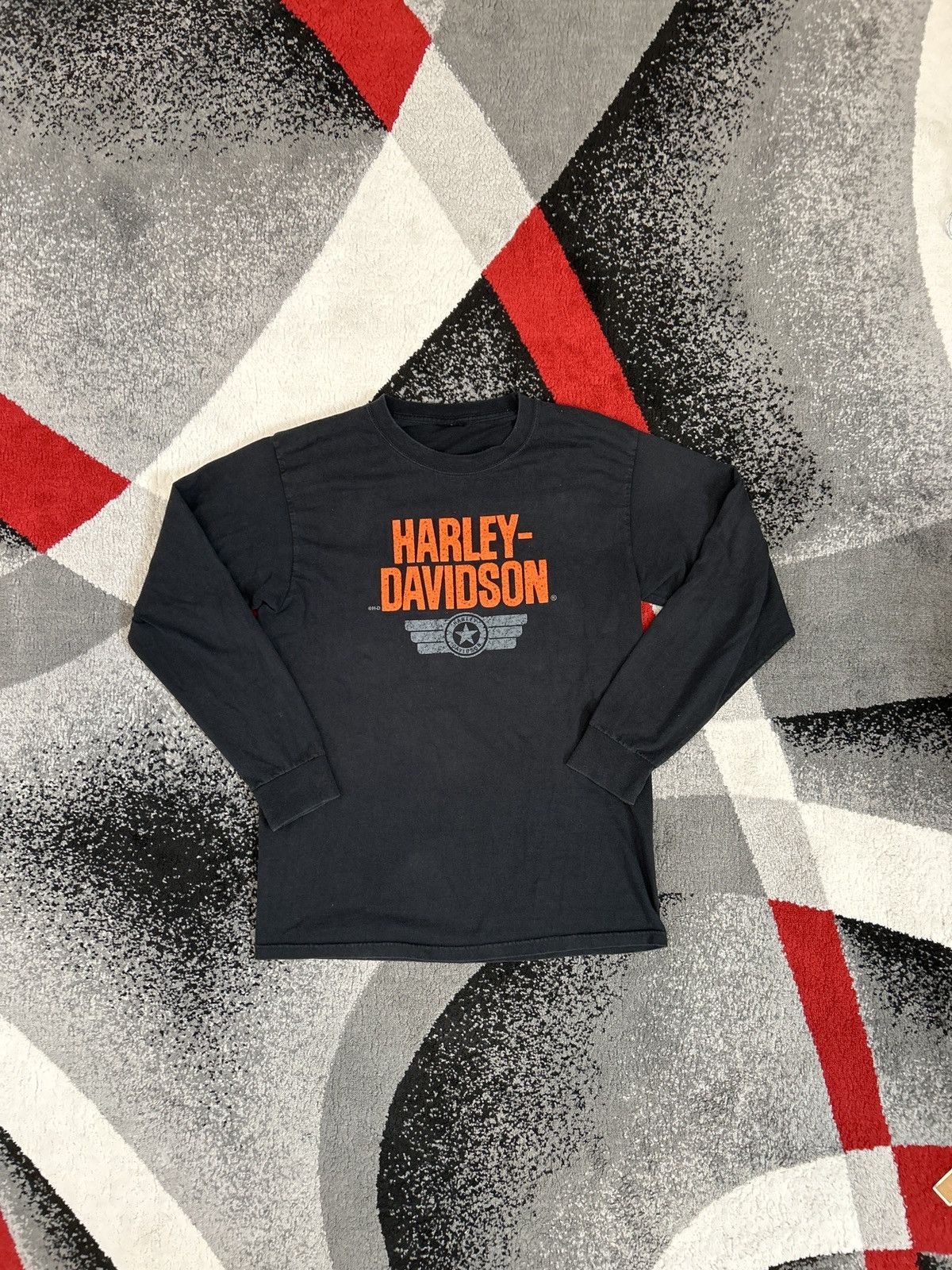 Harley Davidson × Vintage Vintage Harley Davidson long-sleeve Size US M / EU 48-50 / 2 - 1 Thumbnail