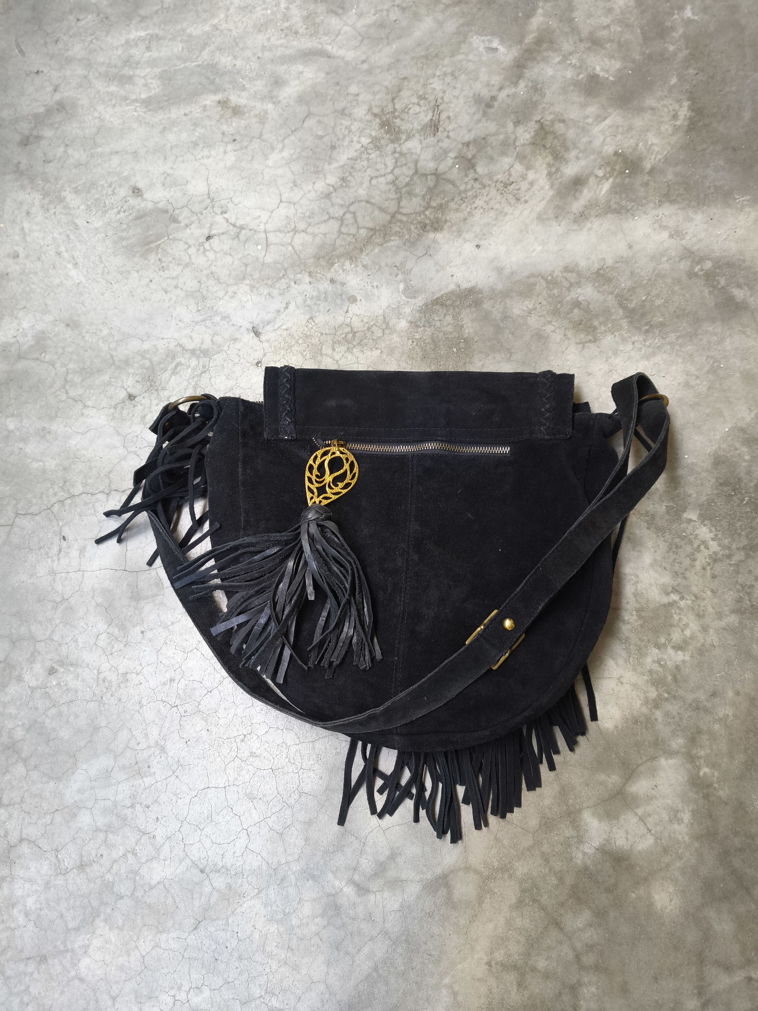 KMRii × Le Grande Bleu (L.G.B.) × Tornado Mart GOA Native bag suede Size ONE SIZE - 2 Thumbnail