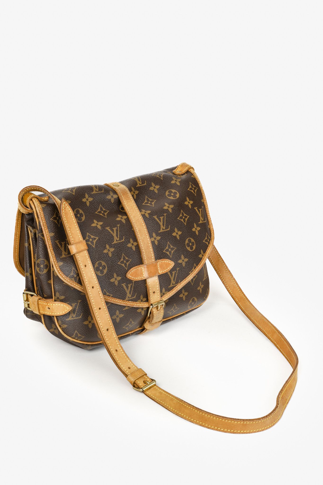 Louis Vuitton Louis Vuitton Saumur 28 , Double Side Saddle Messenger Bag Size ONE SIZE - 7 Thumbnail