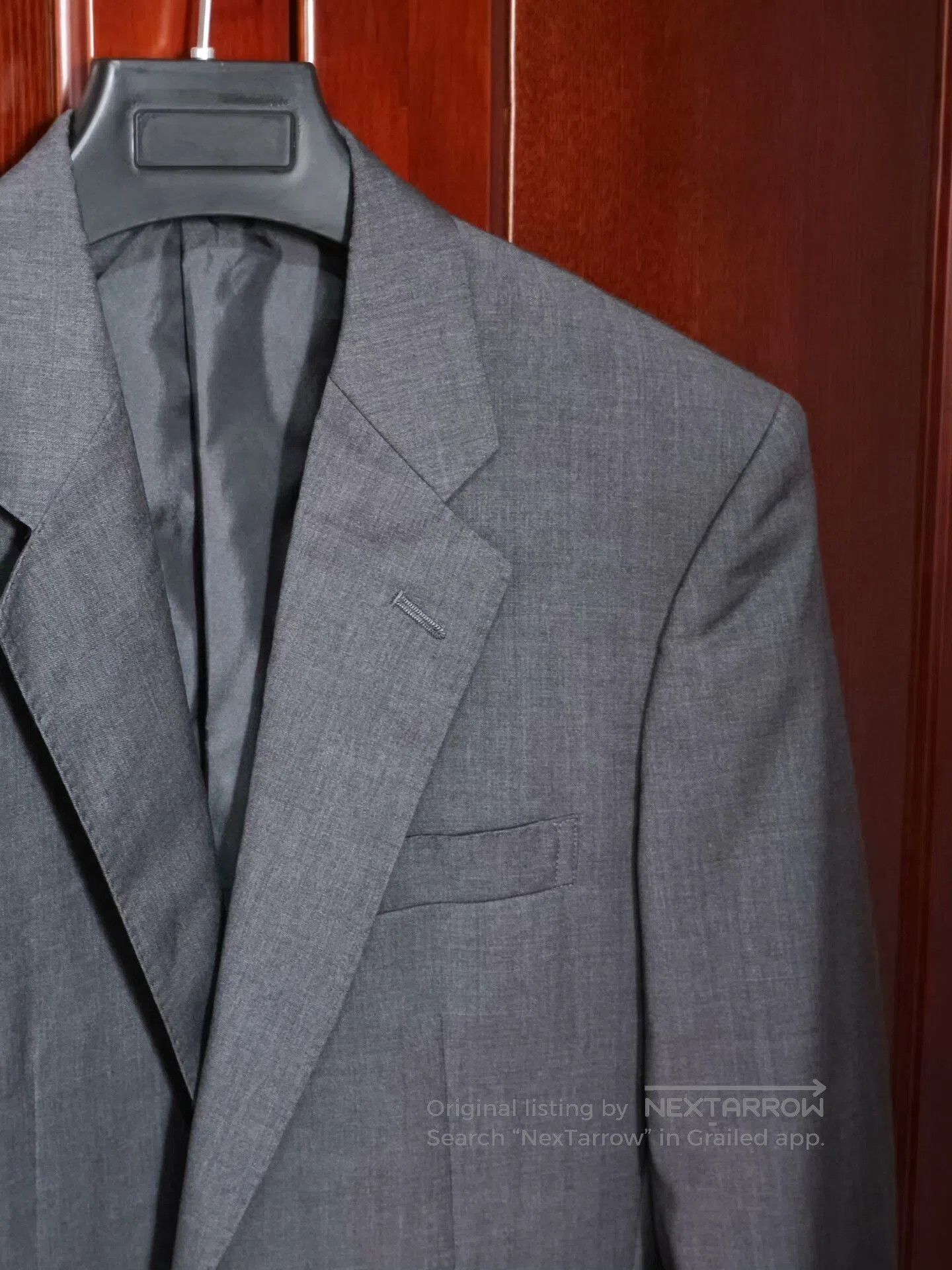 SCABAL SCABAL Gray Custom Wool Suit. Size US M / EU 48-50 / 2 - 2 Thumbnail