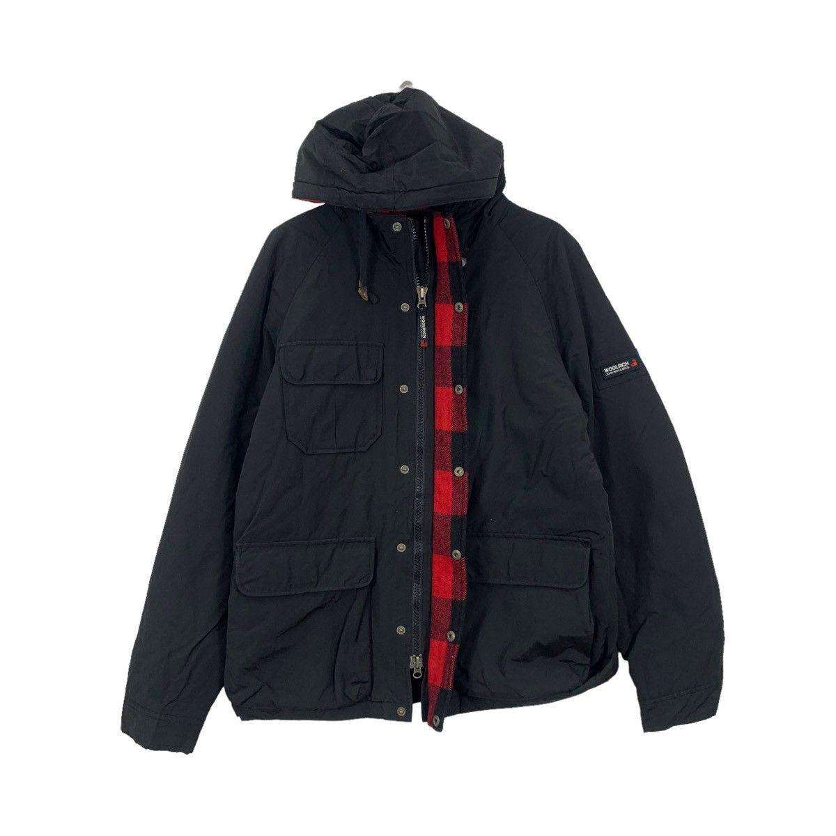 Vintage × Woolrich Woolen Mills Vintage WOOLRICH John Rich & Bros Hoodie Sweater Jacket Size US M / EU 48-50 / 2 - 5 Thumbnail