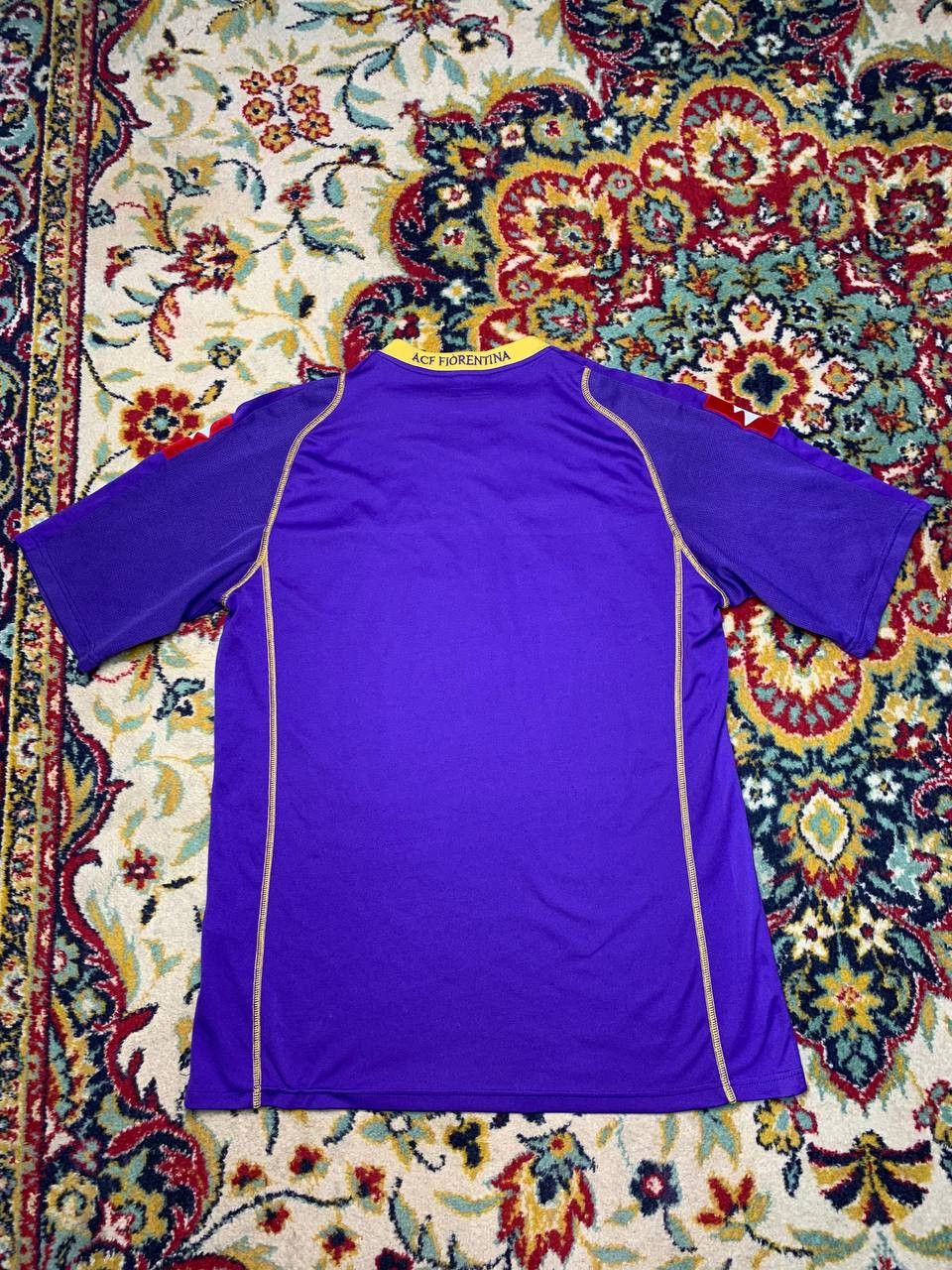 Lotto Sport FIORENTINA ITALY 2008/2009 HOME FOOTBALL SHIRT JERSEY Size US L / EU 52-54 / 3 - 3 Thumbnail