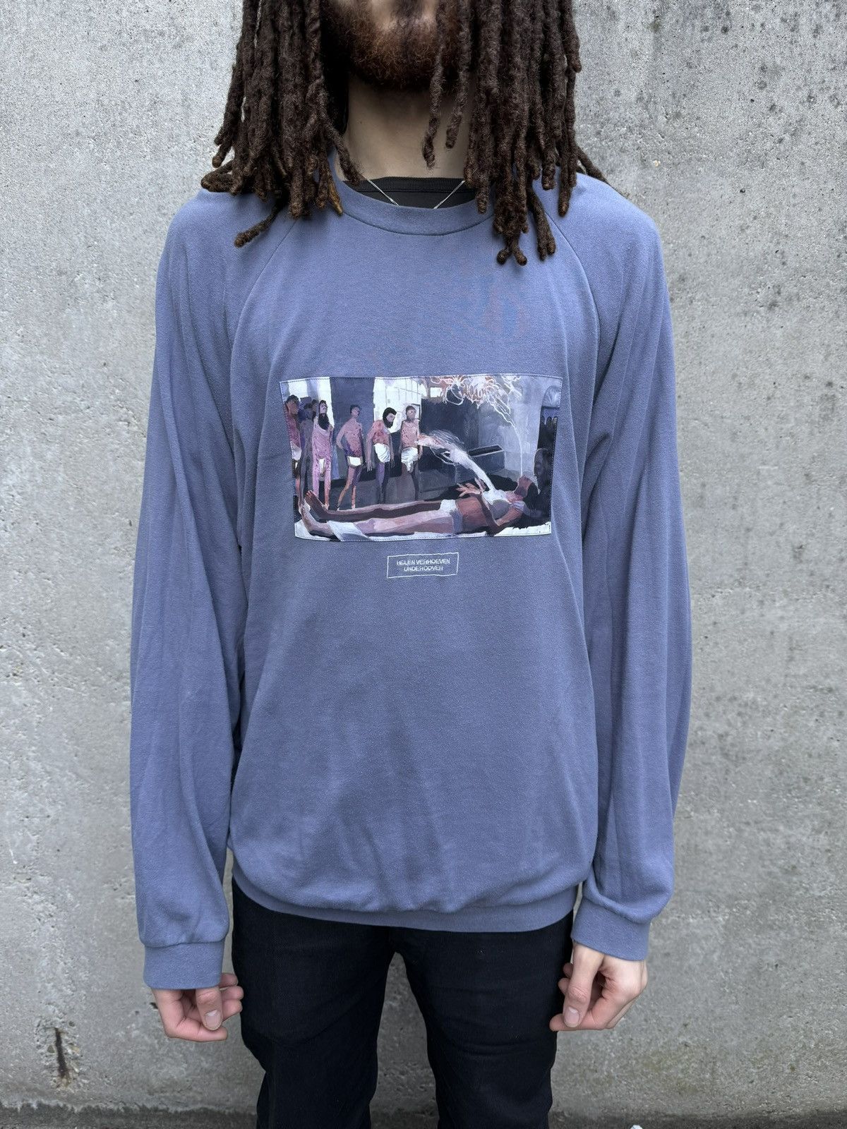 Undercover Undercover x Helen verhoeven Painterly print Crewneck Size US L / EU 52-54 / 3 - 1 Thumbnail