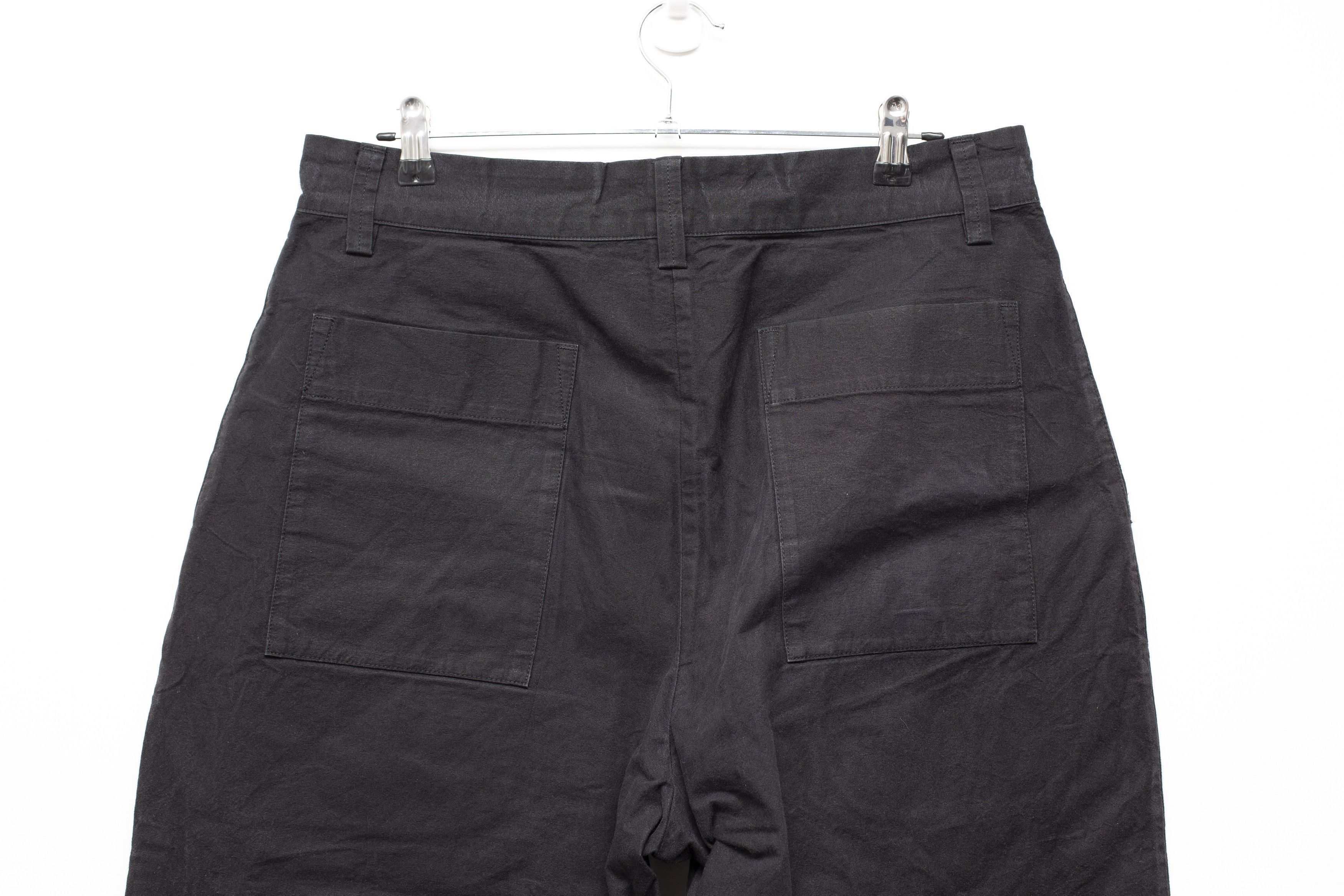 MAN-TLE R0P4 "Wide Pants" Black Wax Size US 34 / EU 50 - 8 Thumbnail