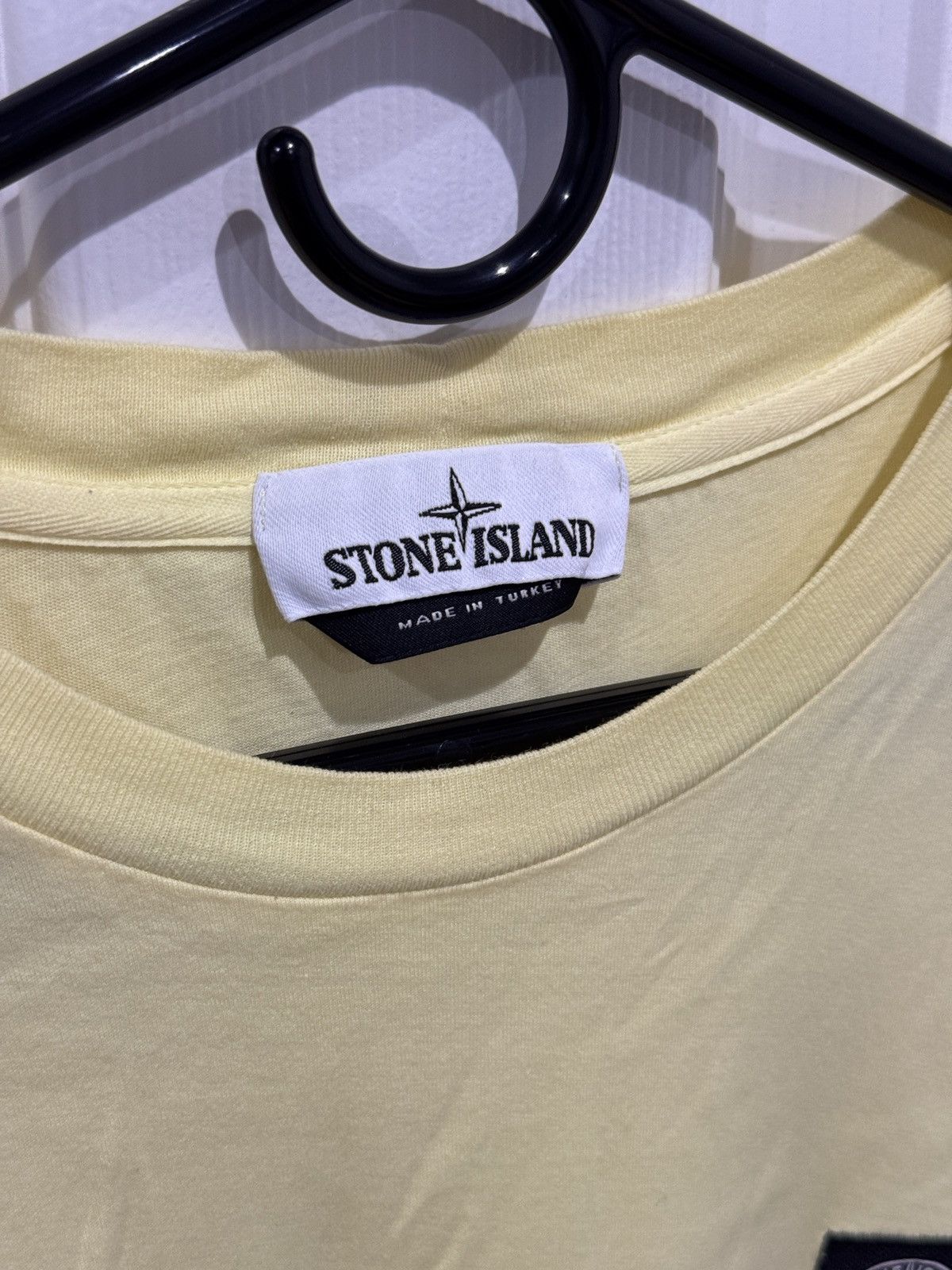 Stone Island Stone Island Yellow Patch Program Tee Size XL (fits M-L) Size US XL / EU 56 / 4 - 5 Thumbnail