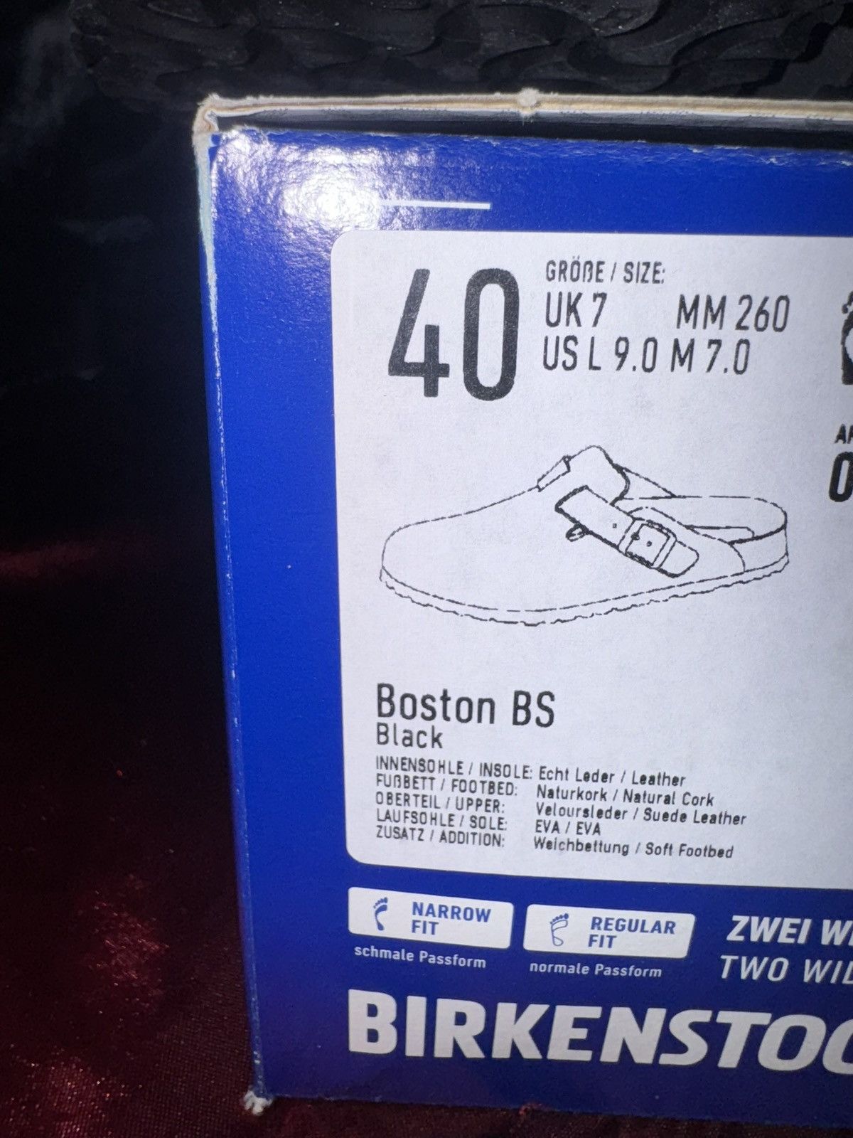 Birkenstock Birkenstock Boston Clogs Size 9W 7M Size US 9 / IT 39 - 3 Thumbnail
