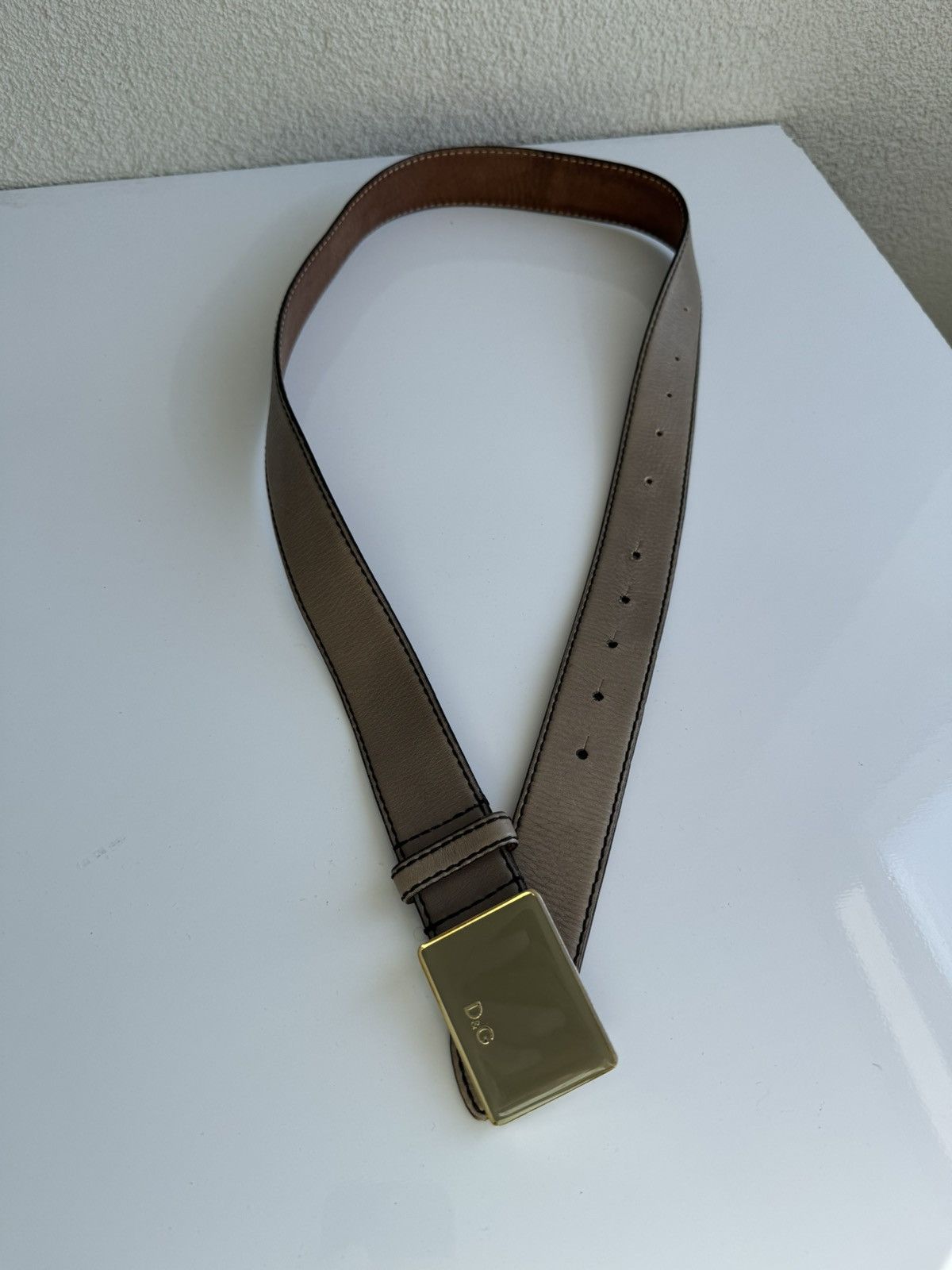 Dolce & Gabbana Dolce & Gabbana Leather Belt Buckle Designer Size ONE SIZE - 8 Thumbnail