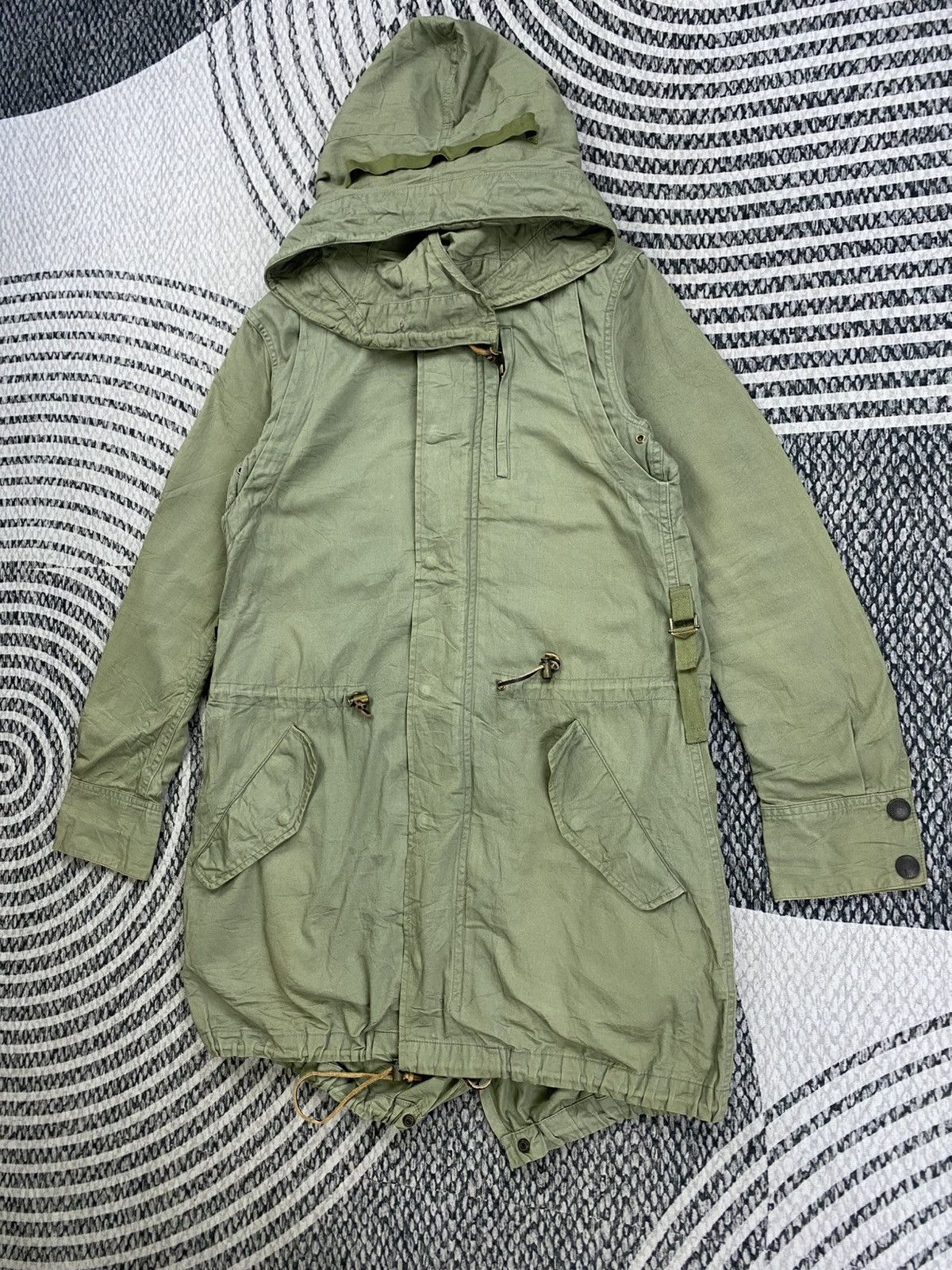 MOUSSY Vintage Moussy Military Style Field Parka Jacket Size US S / EU 44-46 / 1 - 4 Thumbnail