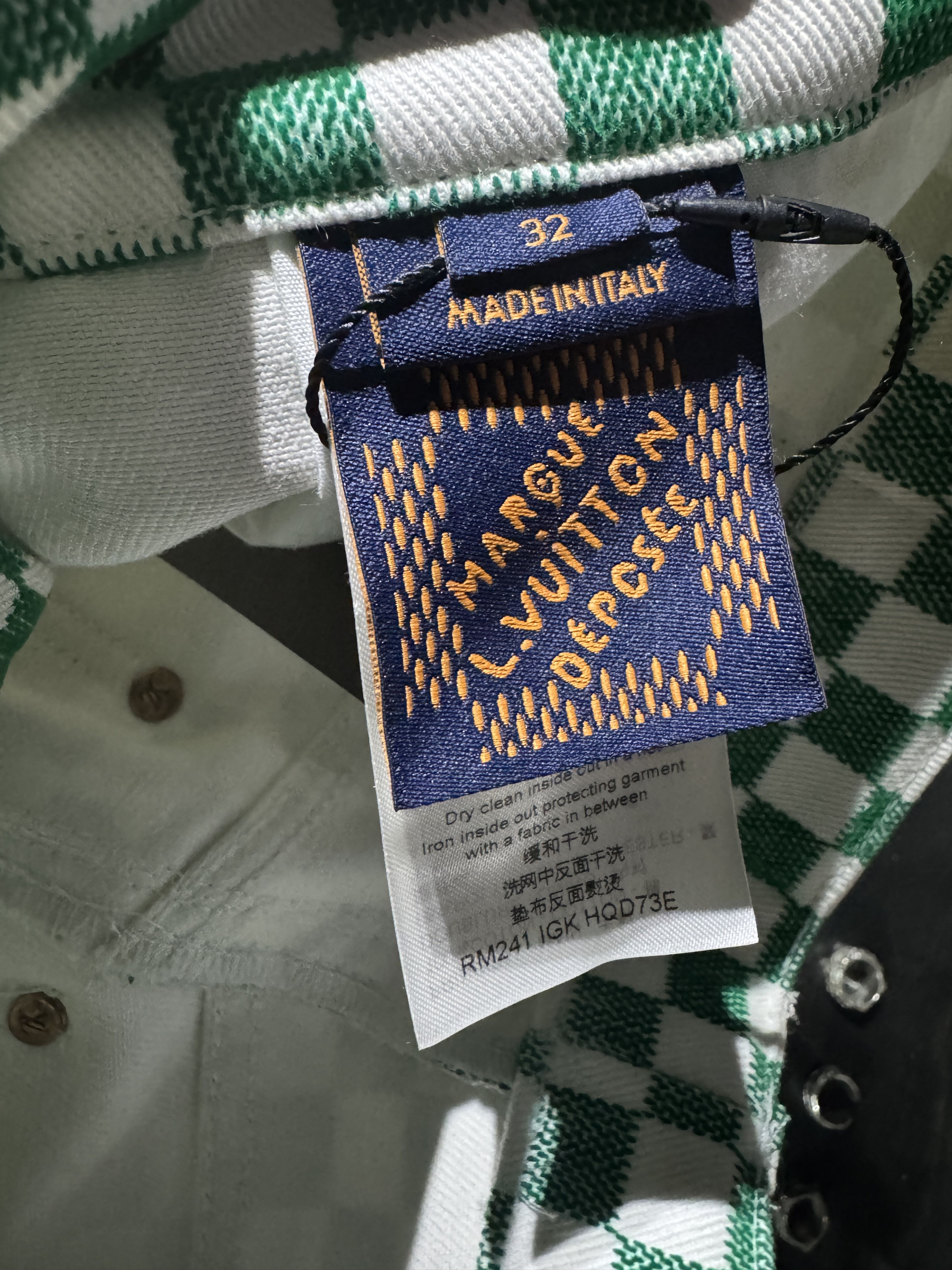 Louis Vuitton Fuzzy Damier Flared Jeans Size US 32 / EU 48 - 4 Thumbnail