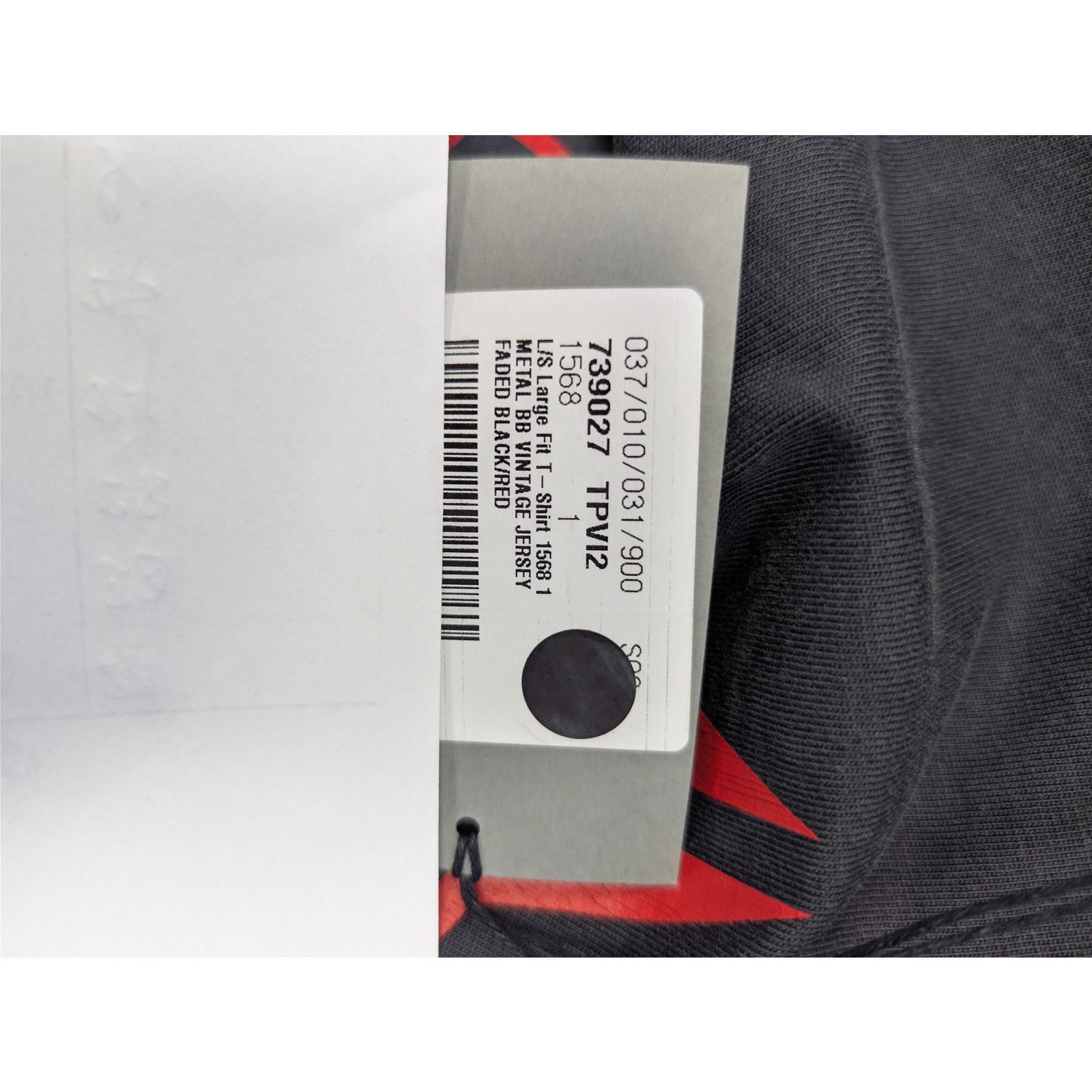 Balenciaga o1rshd1 Metal BB Vintage Jersey L/S Large Fit T-Shirt Black Size US S / EU 44-46 / 1 - 23 Thumbnail