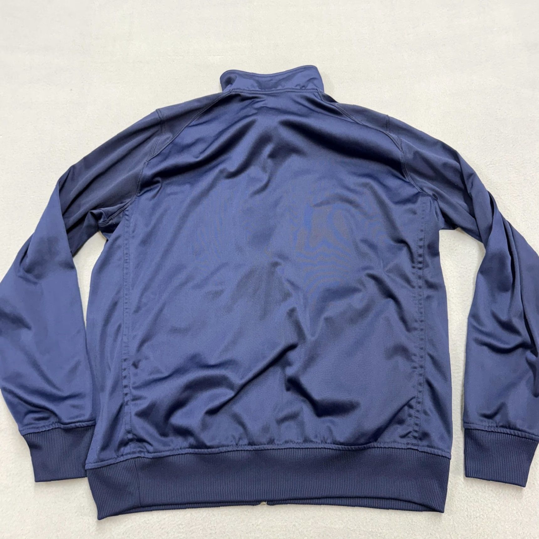Nike Nike Jacket Mens Large Blue Full Zip Track Warm Up Training Swoosh Size US L / EU 52-54 / 3 - 5 Thumbnail