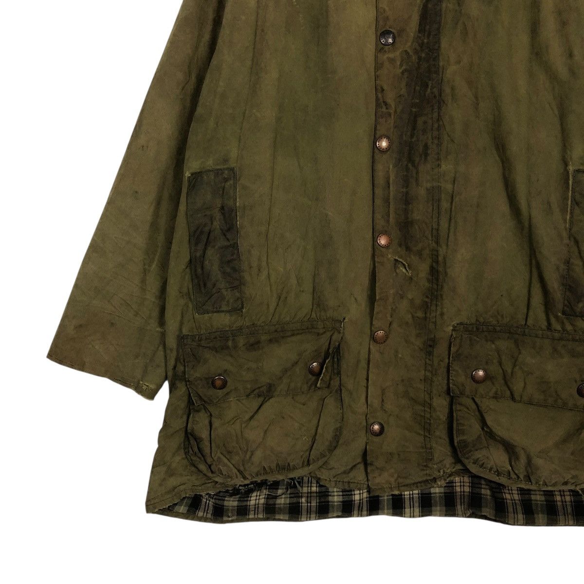 Barbour 🔥VINTAGE WAX JACKET SURVIVAL BARBOUR ENGLAND BLANKET Size US M / EU 48-50 / 2 - 7 Thumbnail